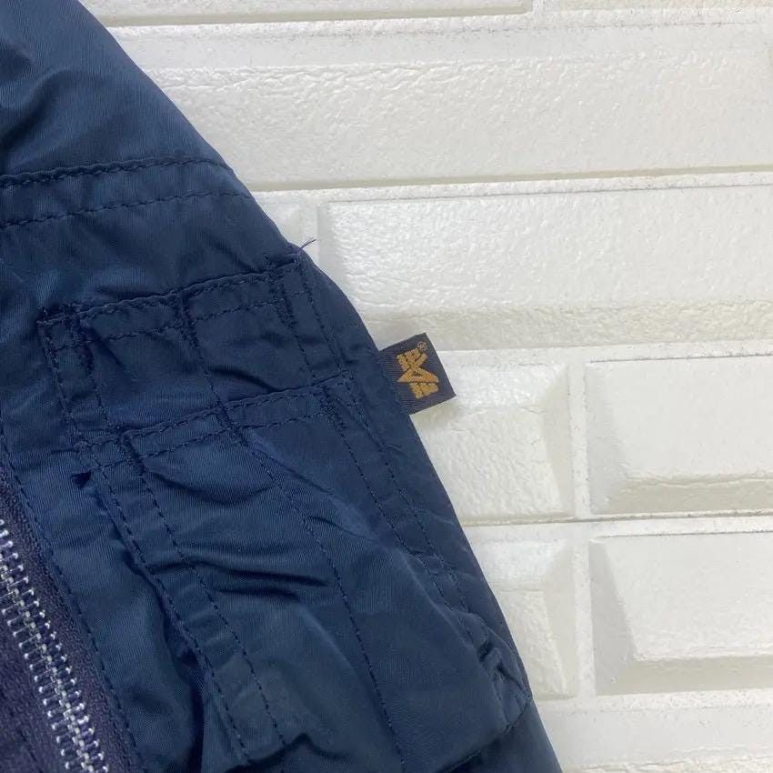 Alpha Industries Vintage Alpha Industries MA-1 Flight Bomber Jacket Size US XL / EU 56 / 4 - 3 Thumbnail