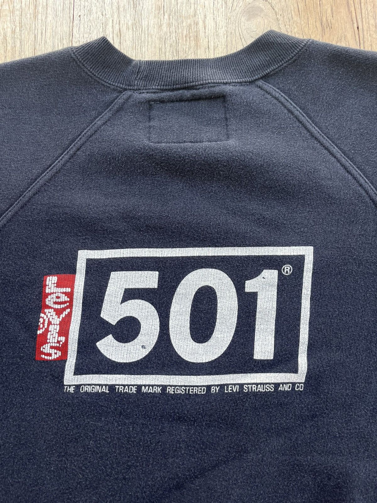 Levi's × Vintage Vintage Levi’s 501 SweaterShirt 90’s Size US M / EU 48-50 / 2 - 9 Thumbnail