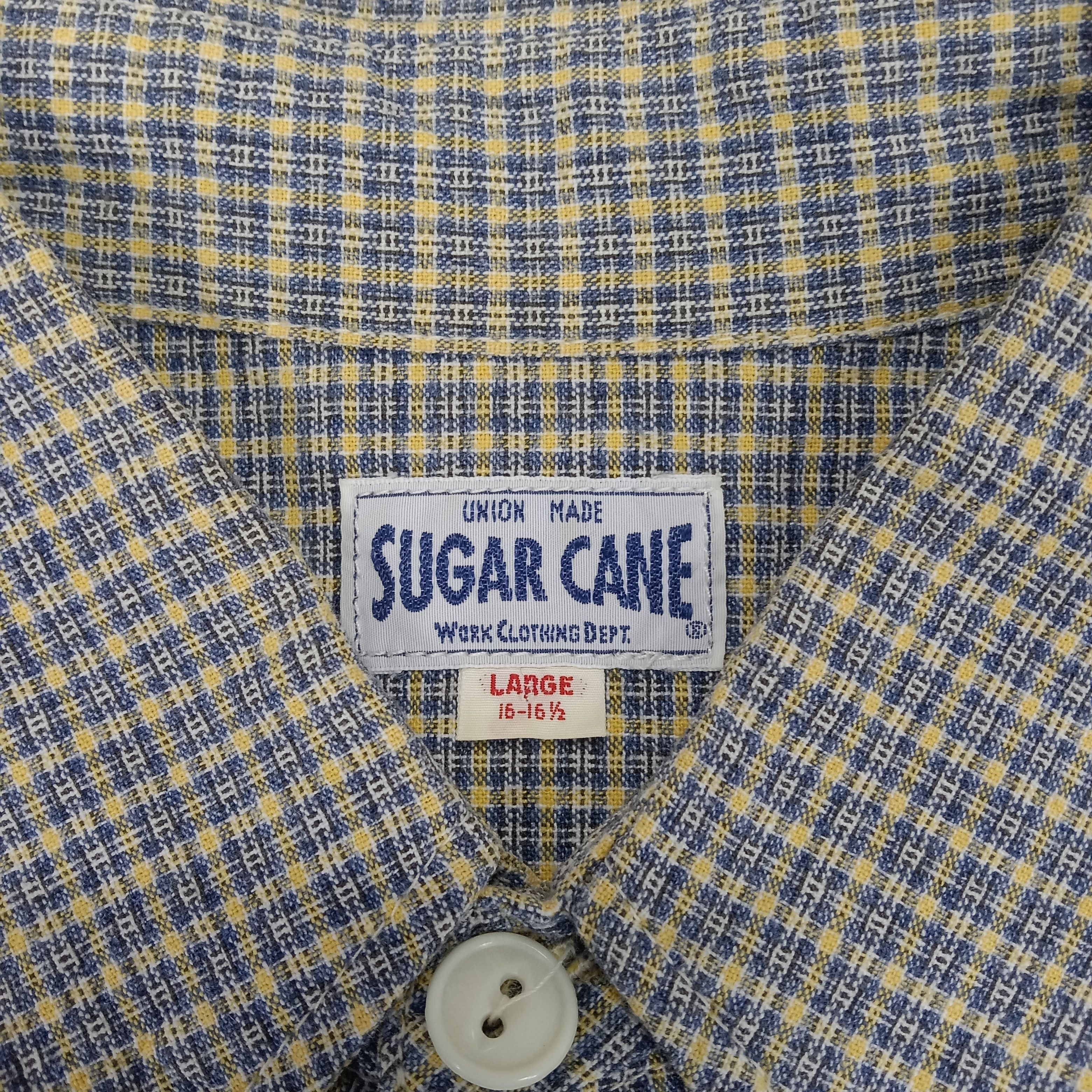 Japanese Brand × Sugar Cane × Vintage Sugar Cane Japanese Brand Stripes Shirt Button Up Size US XL / EU 56 / 4 - 3 Thumbnail