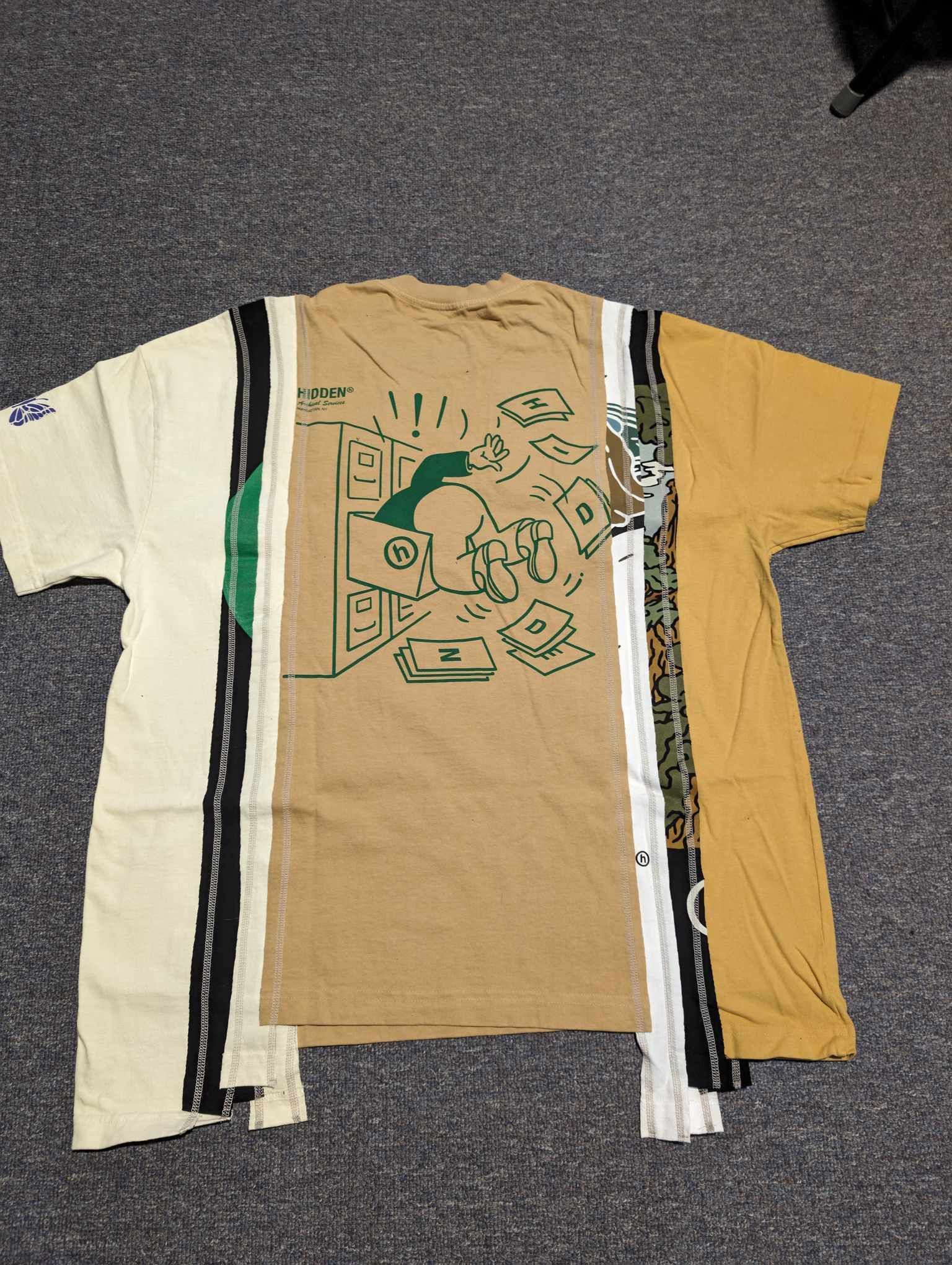 HIDDEN × Needles Hidden x Needles 7 Cuts Rebuild T-Shirt | Grailed