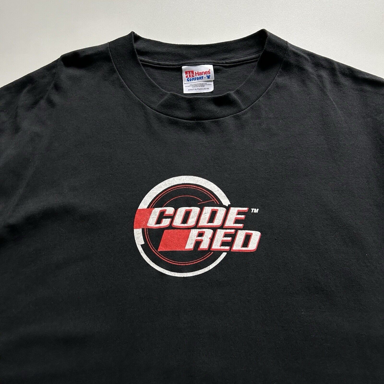 Hanes Vintage Y2K Mountain Dew Code Red Promo T Shirt XL Black Size US XL / EU 56 / 4 - 2 Thumbnail
