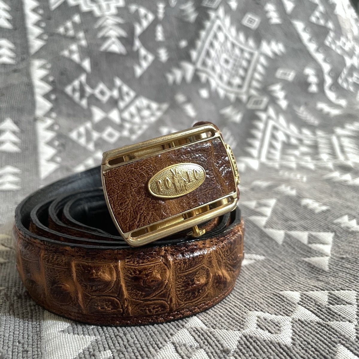 If Six Was Nine 🔥LAST DROP🔥Vintage Y2k polo aligator leather belts Size ONE SIZE - 2 Thumbnail