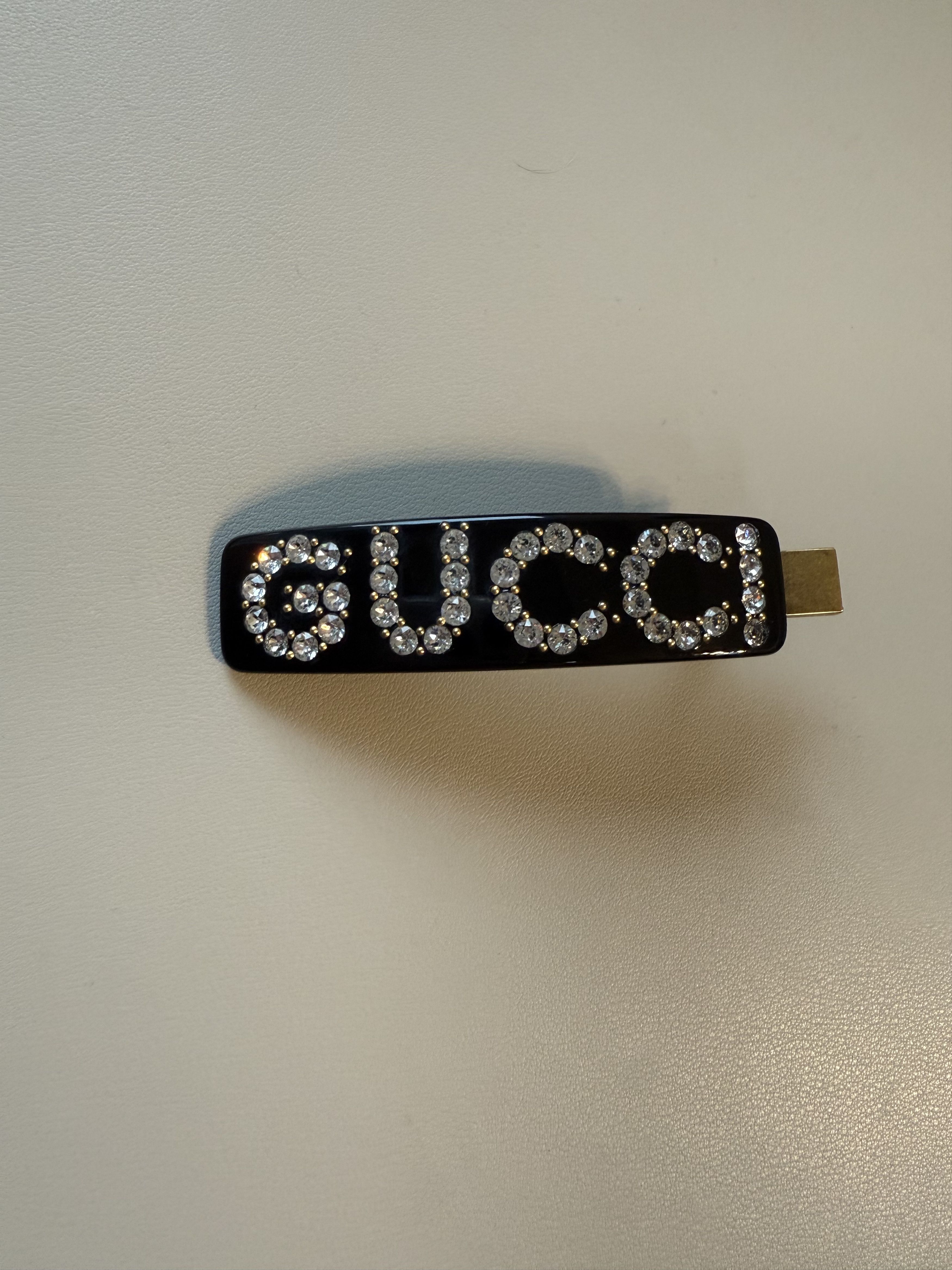 Gucci Gucci Crystal Hairclip Size ONE SIZE - 2 Thumbnail