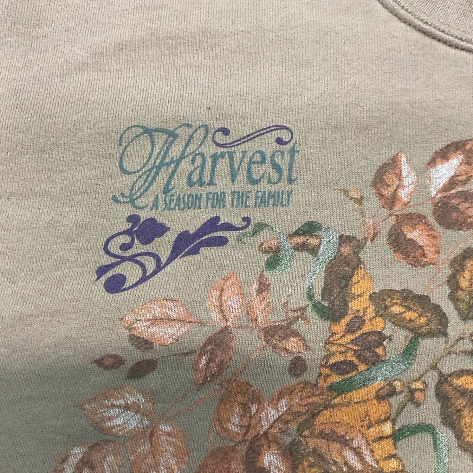 Jerzees Vintage 90’s Jerzees Harvest Sweatshirt Size US L / EU 52-54 / 3 - 4 Thumbnail