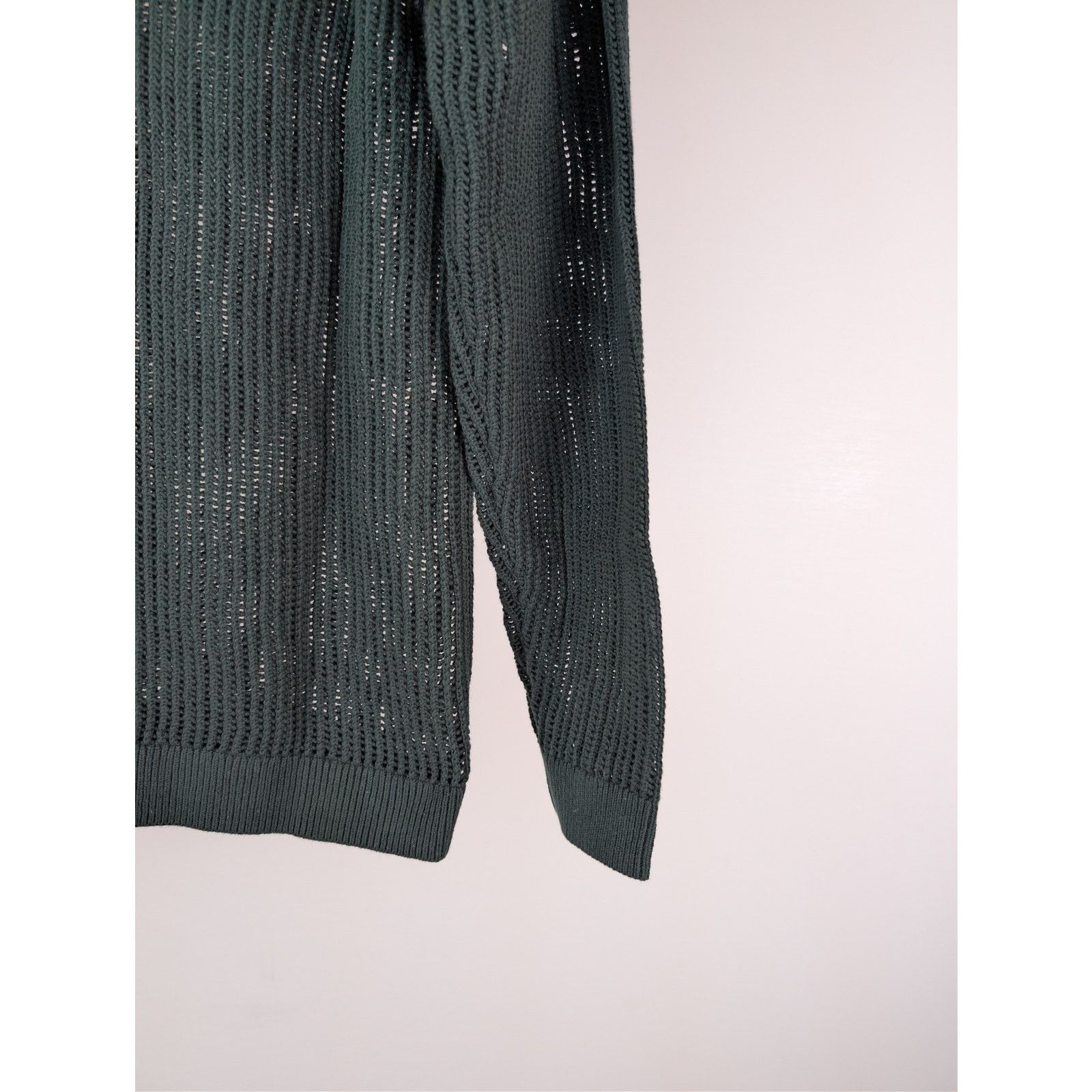 Aime Leon Dore o1rshd1 Long Sleeve Mesh Polo Shirt in Scarab Green Size US S / EU 44-46 / 1 - 13 Thumbnail