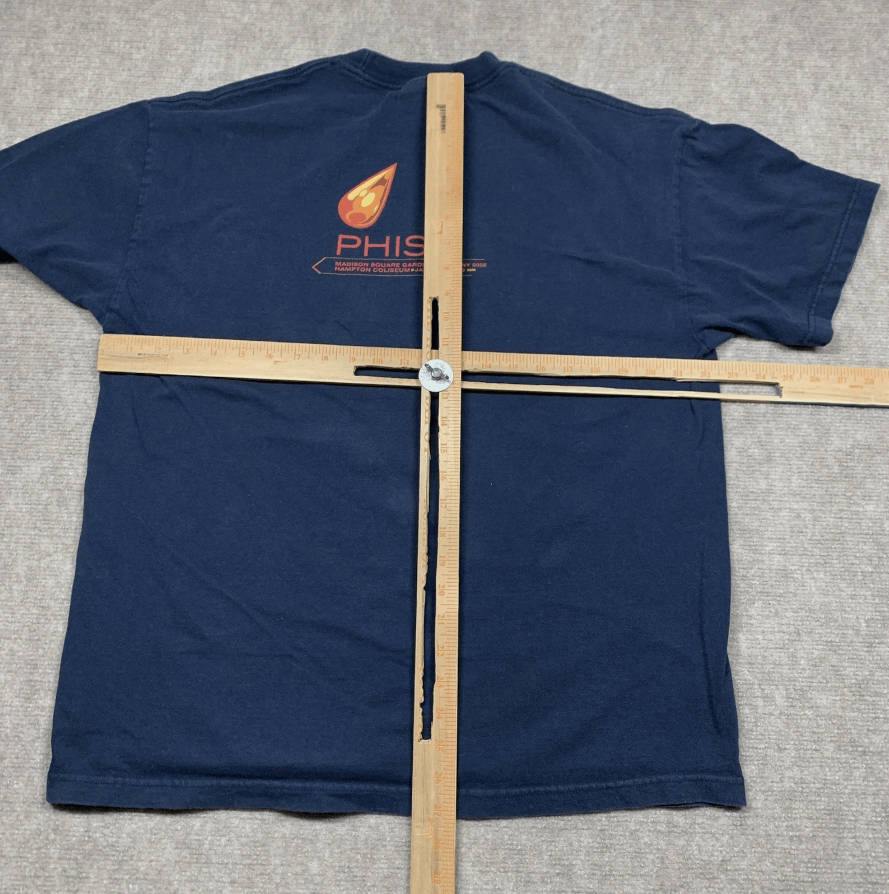 AAA Phish NYE 2003 T Shirt Madison Square Garden Hampton Blue XL Size US XL / EU 56 / 4 - 8 Thumbnail