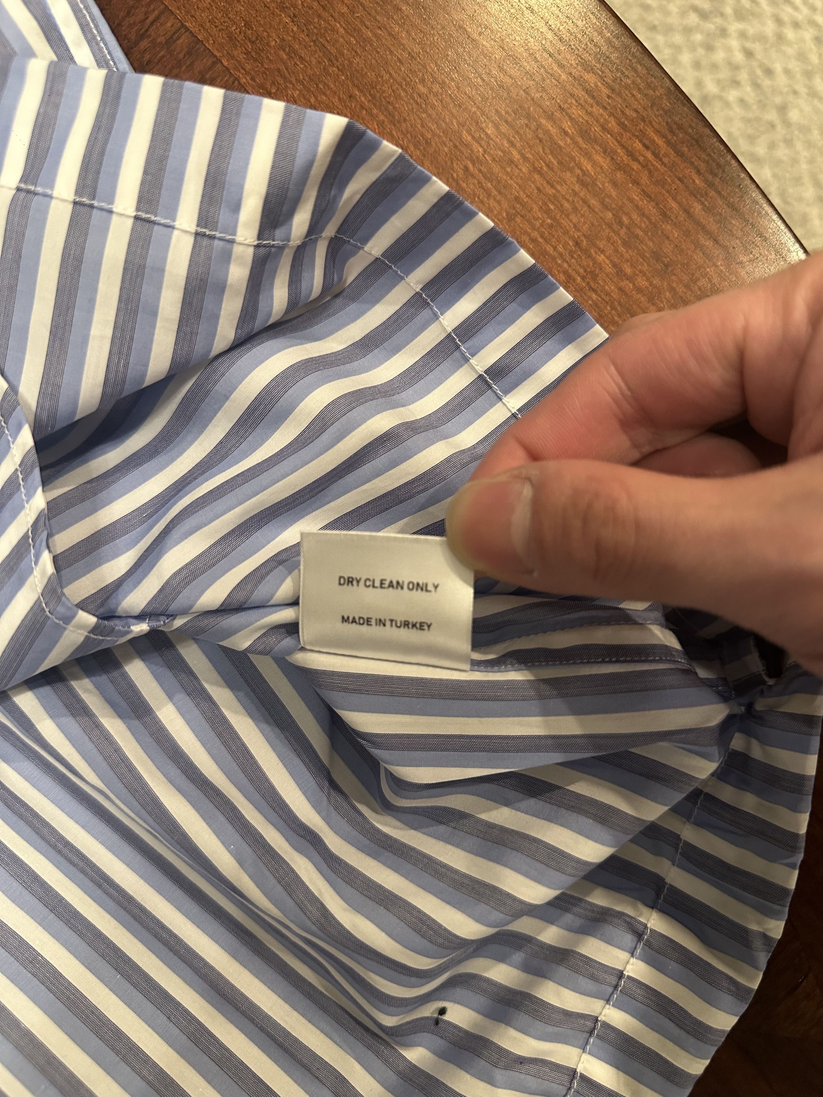 Martine Rose Striped Shock Cord Shirt Size US M / EU 48-50 / 2 - 8 Thumbnail