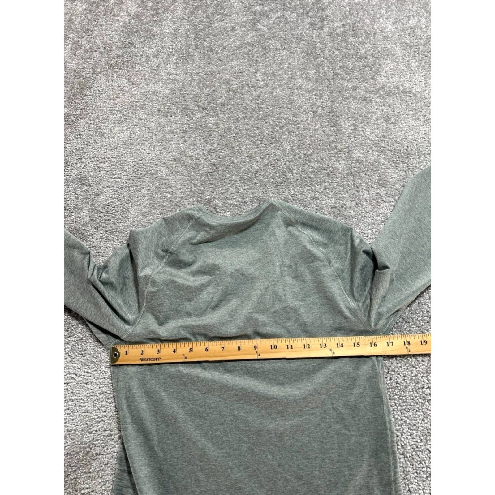Nike Nike Pro Shirt Mens Small Heather Olive Swoosh Dri-Fit Stretch Training Size US S / EU 44-46 / 1 - 6 Thumbnail