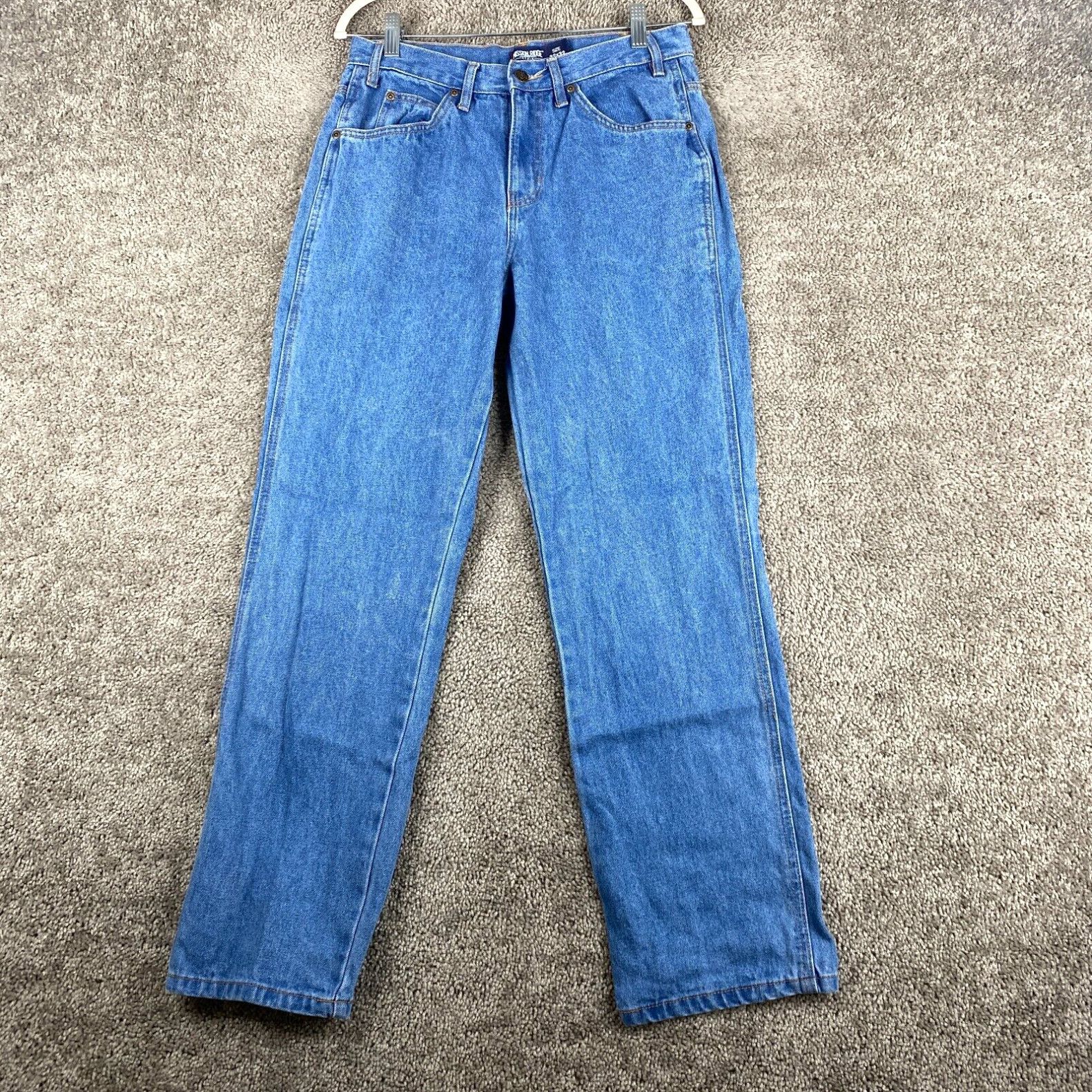 Vintage Mission Ridge Denim Straight Leg Jeans Men's 32x32 Blue Stone ...