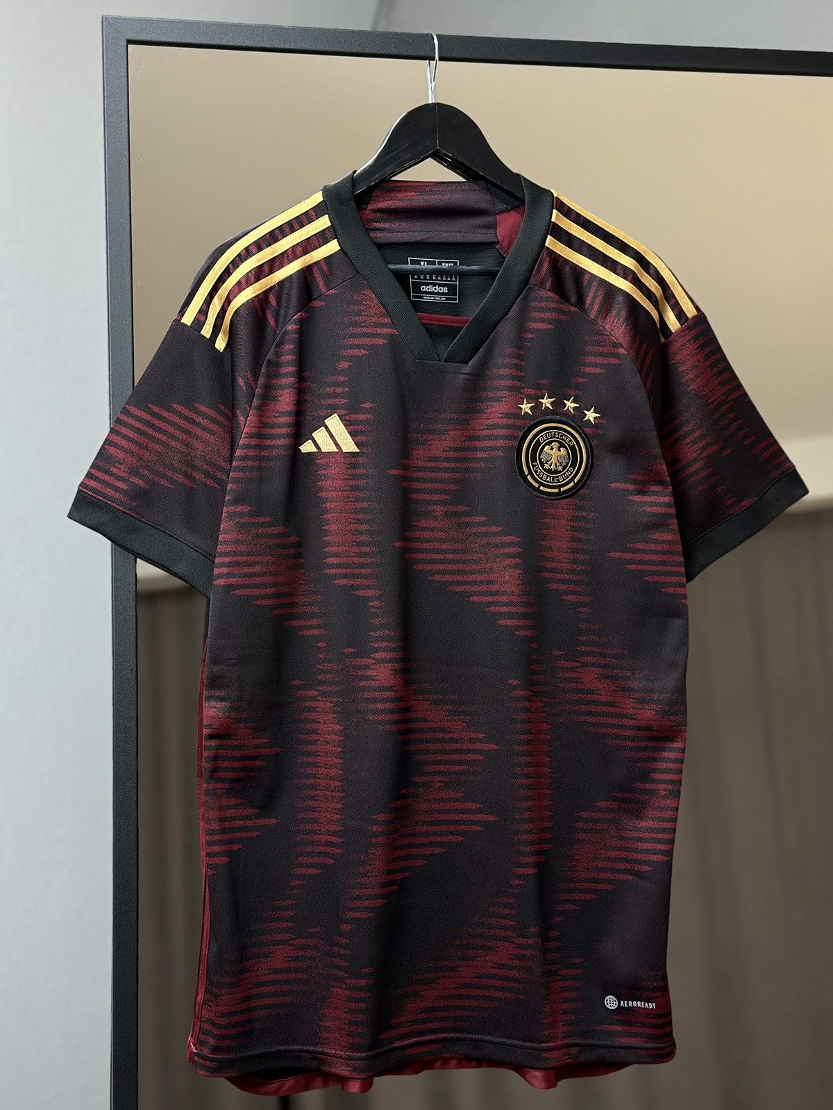 Adidas Vintage Jersey Germany Soccer t-shirts Y2k Block Core Size US XL / EU 56 / 4 - 1 Thumbnail