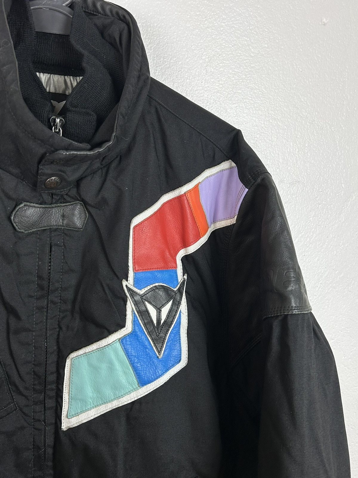 Dainese Vintage Dainese Motorcycle Racing Retro Jacket In Black Size US M / EU 48-50 / 2 - 4 Thumbnail