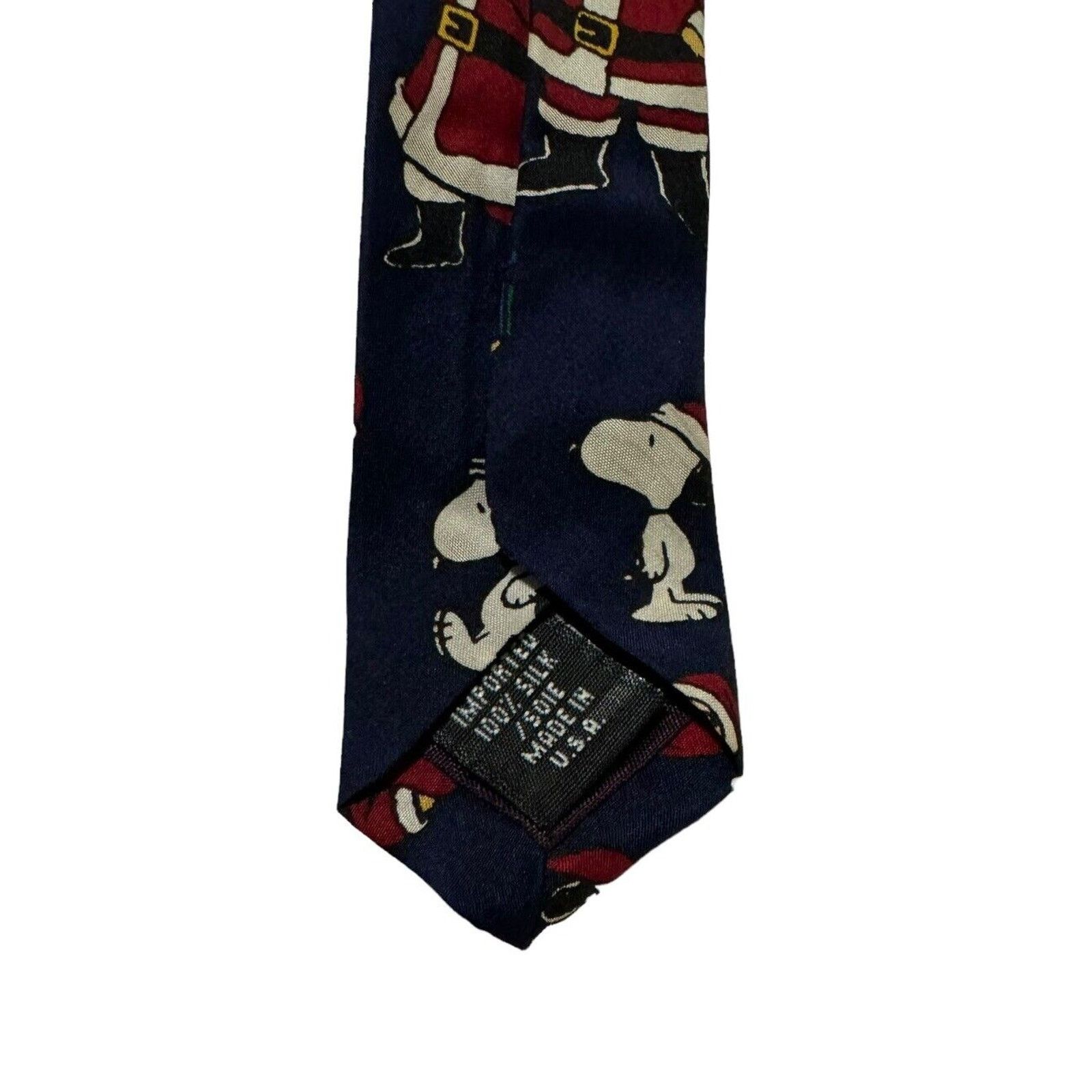 Other Peanuts Hangn With Santa Claus Snoopy Christmas Necktie Size ONE SIZE - 6 Thumbnail