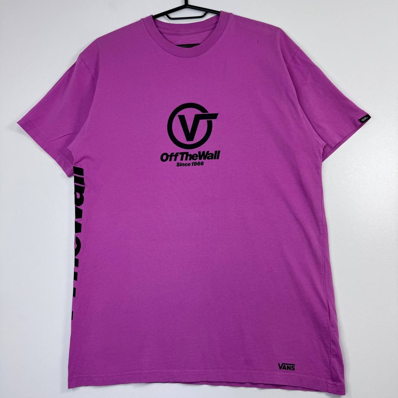 Vans Vans Off The Wall T-Shirt Pink Big Logo Skate Mens Size M Size US M / EU 48-50 / 2 - 1 Thumbnail