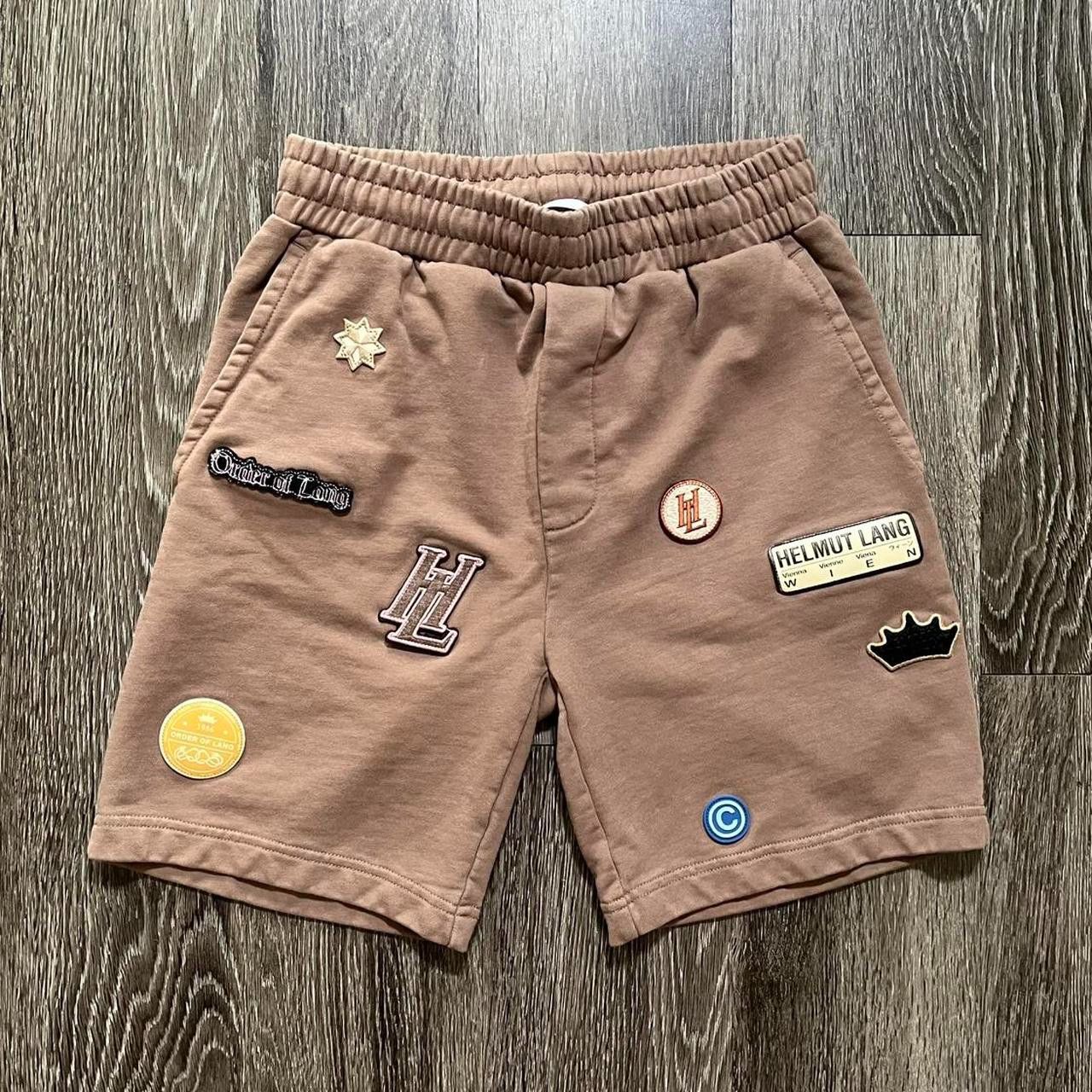 Helmut Lang [Avg. Resell: $168] Helmut Lang Societas Patch Shorts - XS Size US 26 / EU 42 - 1 Thumbnail