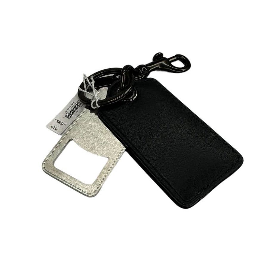Coach Coach Bottle Opener Key Fob With Coach Stamp Teal Size ONE SIZE - 2 Thumbnail