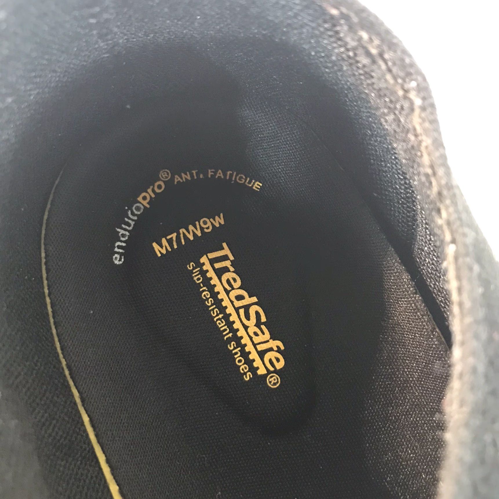 Vintage TredSafe Enduro Pro Sneakers Mens Size 7W Black Slip Resistant Casual Workwear Size US 7 / EU 40 - 5 Thumbnail
