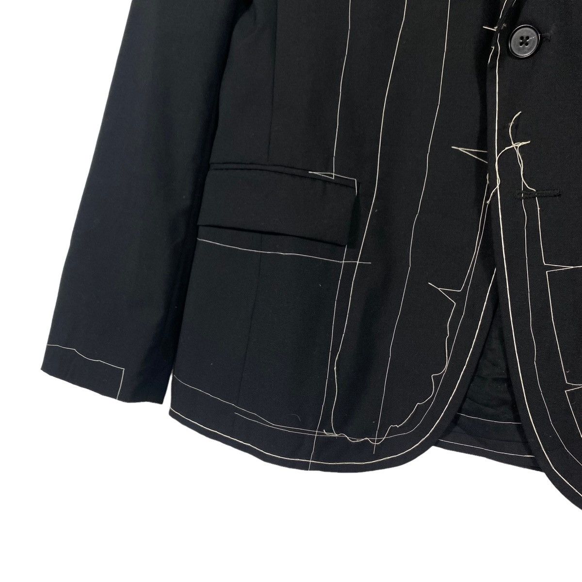 Maison Margiela Basting Stitching Blazer SS17