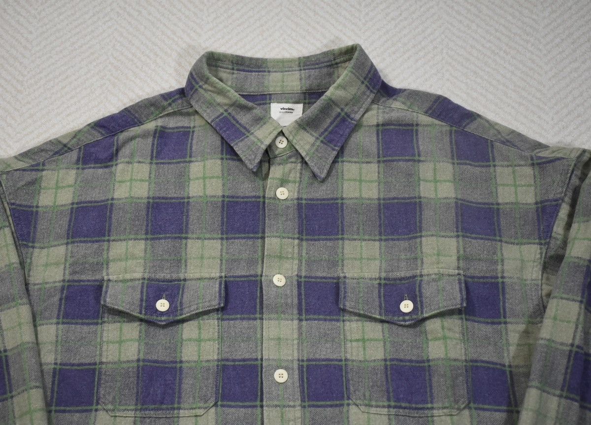 Visvim Visvim 23aw Pioneer Khadi Check Shirt size4 Size US XL / EU 56 / 4 - 4 Thumbnail