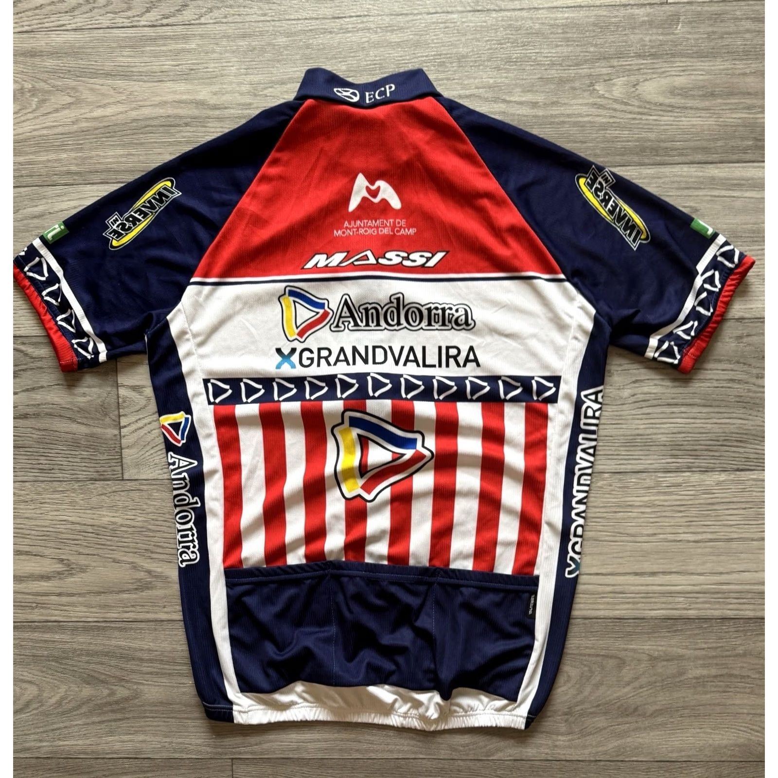 Converse INVERSE Pro Team Andorra Grandvalira Jersey 2XL Cycling Men's Multicolor Jersey Cycling Size US XXL / EU 58 / 5 - 2 Thumbnail