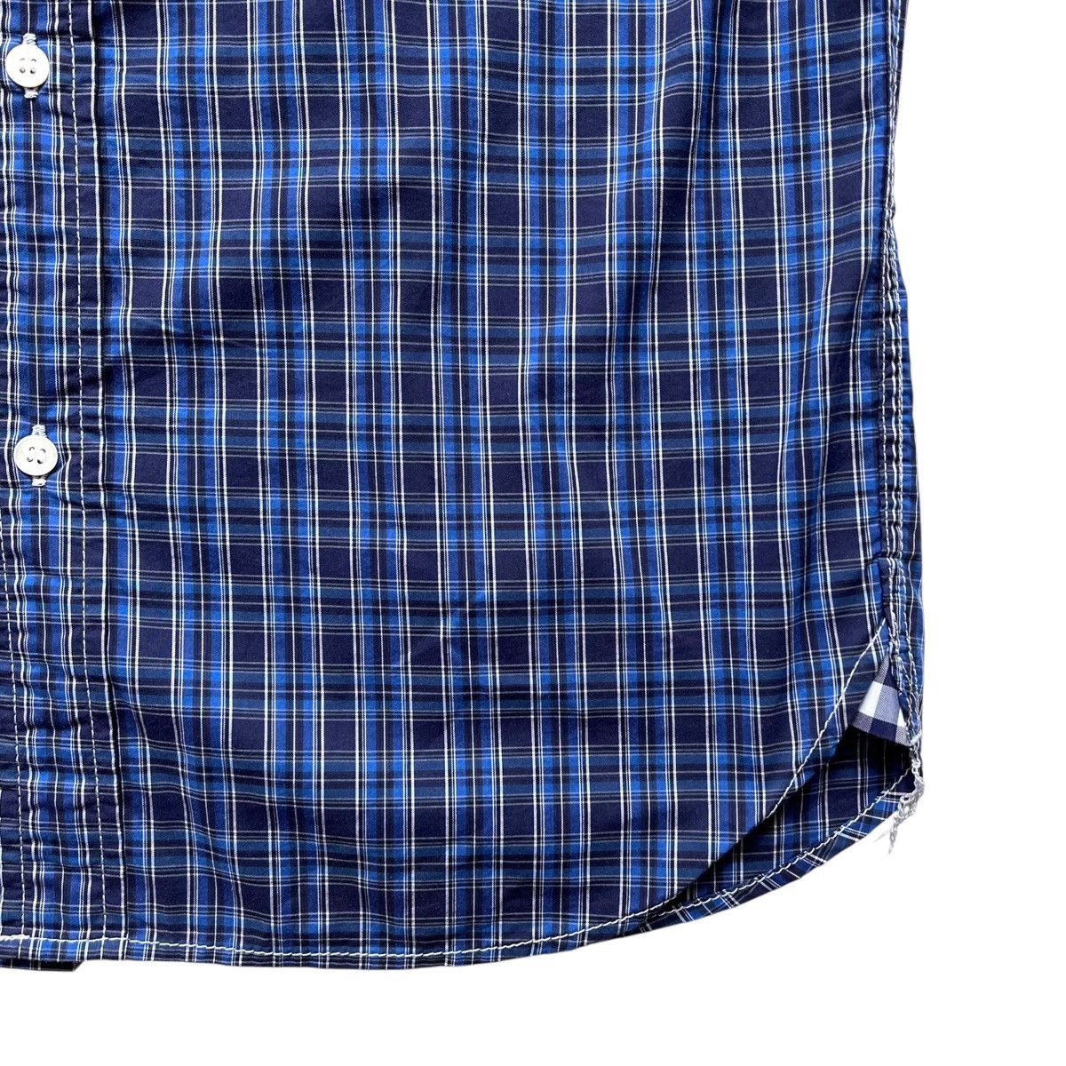 Comme des Garcons × Comme des Garcons Homme × Junya Watanabe SS17 Comme des Garcons Homme Blue Plaid Shirt Size US S / EU 44-46 / 1 - 11 Thumbnail