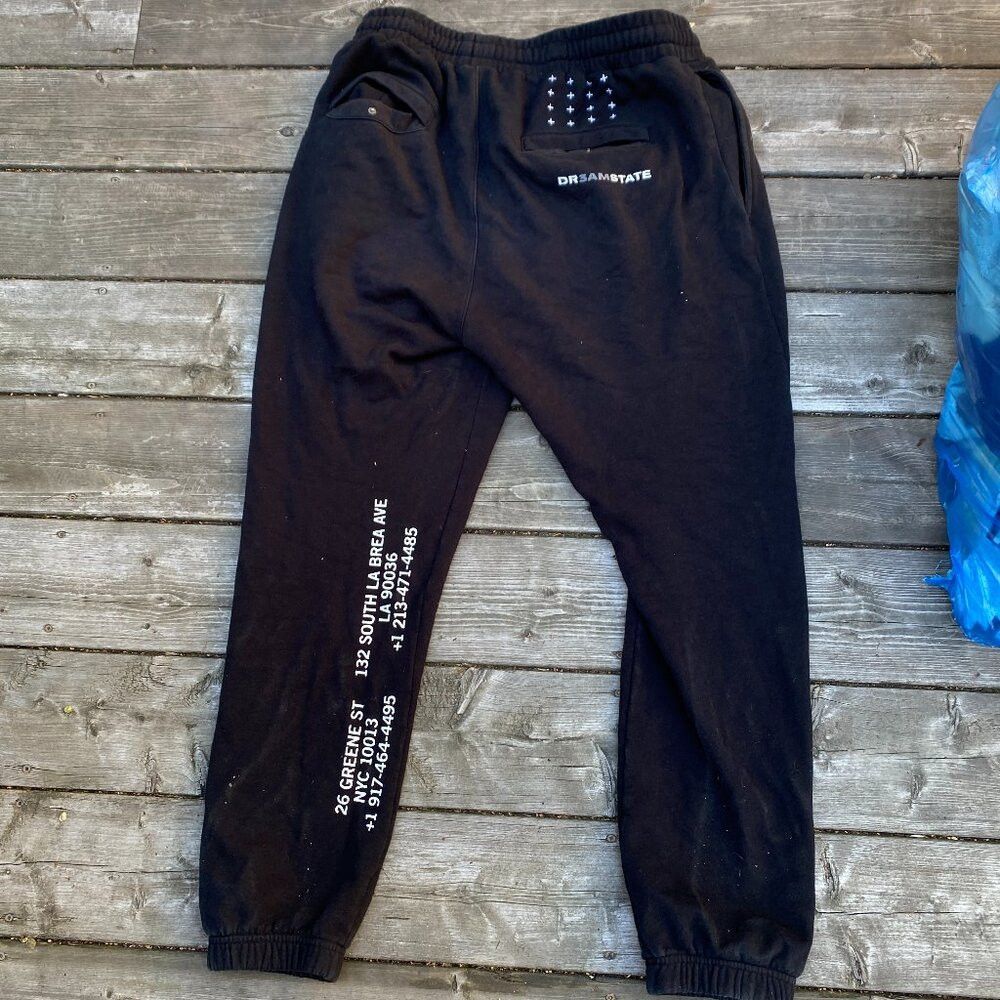 Ksubi Ksubi Black Crest Lo-Fi Liberty Trak Lounge Pants Large Size US 36 / EU 52 - 3 Thumbnail