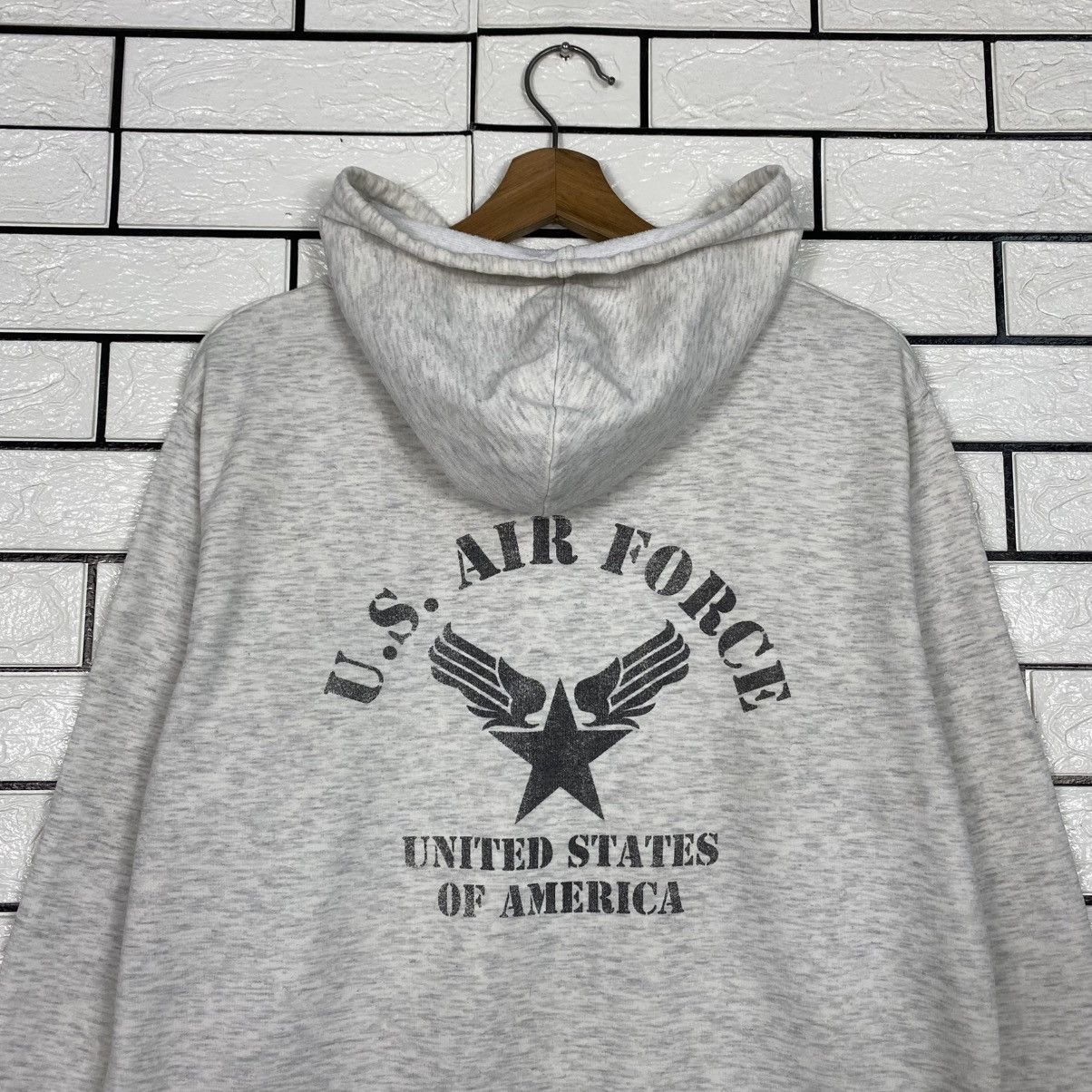 Japanese Brand 📌Vintage US Air Force Hoodie Big Logo Size US L / EU 52-54 / 3 - 10 Thumbnail