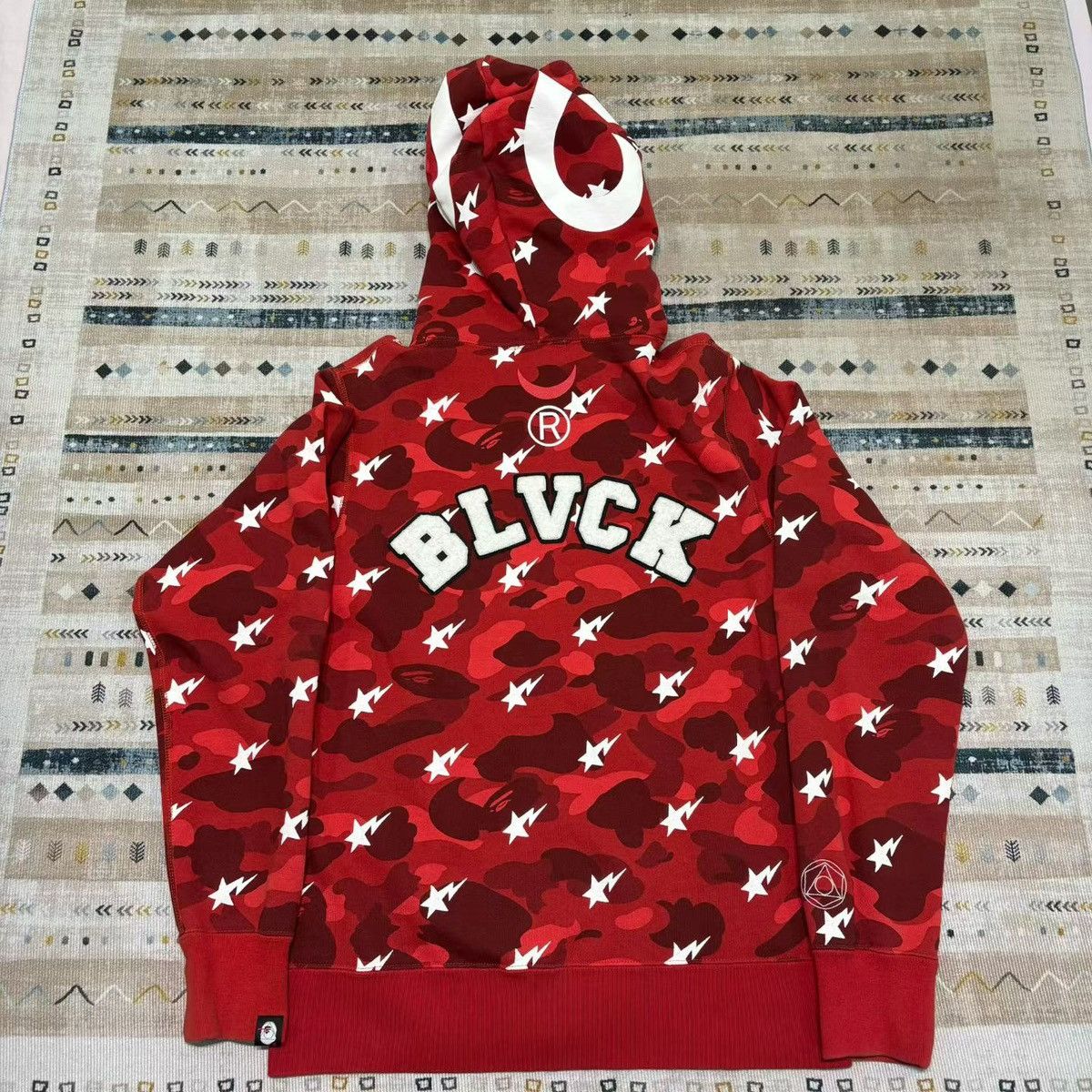 Bape BAPE BLVCK CAMO FULL ZIP HOODIE Size US M / EU 48-50 / 2 - 2 Thumbnail