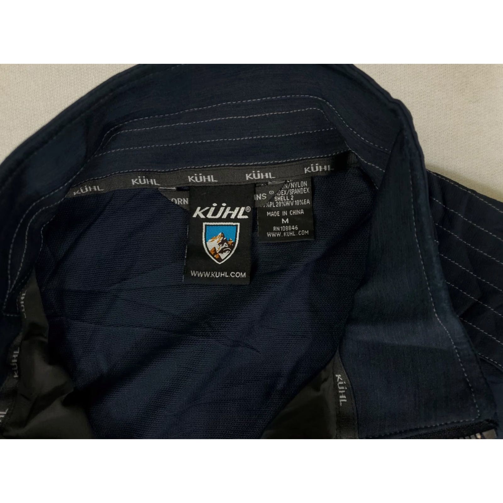Vintage Kuhl Klash Jacket Blue Softshell Lightweight Windbreaker Mens M Size US M / EU 48-50 / 2 - 2 Thumbnail
