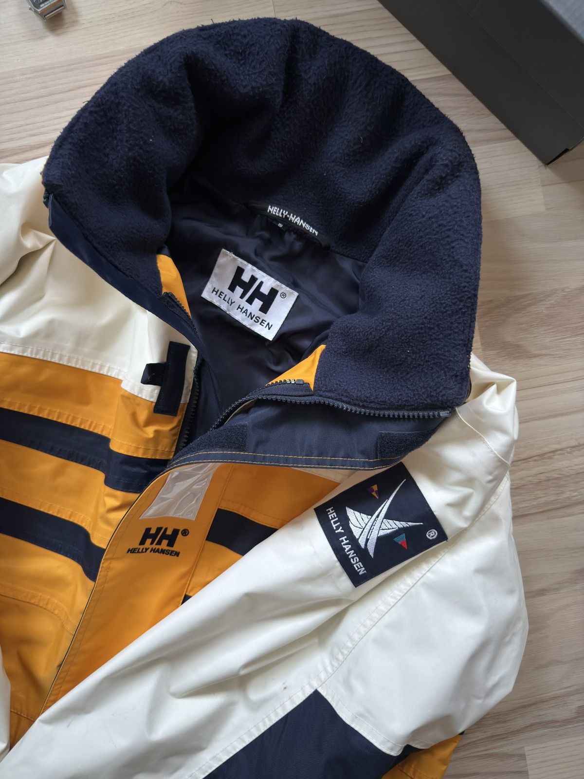 Helly Hansen Vintage 90s Helly Hansen Sailing Jacket Windproof Waterproof Size US M / EU 48-50 / 2 - 2 Thumbnail