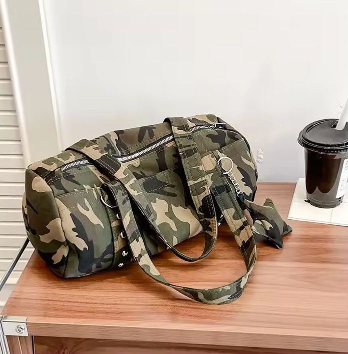 Other Y2K Korean Camouflage Single-Shoulder Streetwear Bag Size ONE SIZE - 8 Thumbnail