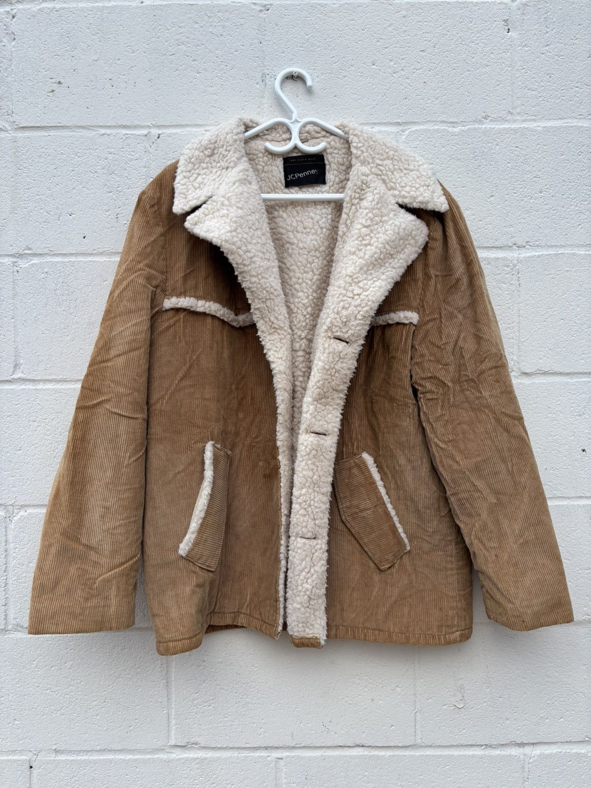 Towncraft × Vintage Vintage 60s/70s JC Penney Towncraft Sherpa