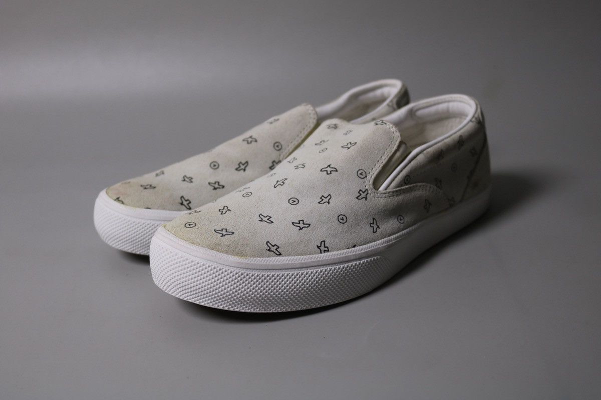 Visvim Visvim Cubism Slip Ons — Ivory Size US 7 / IT 37 - 3 Thumbnail