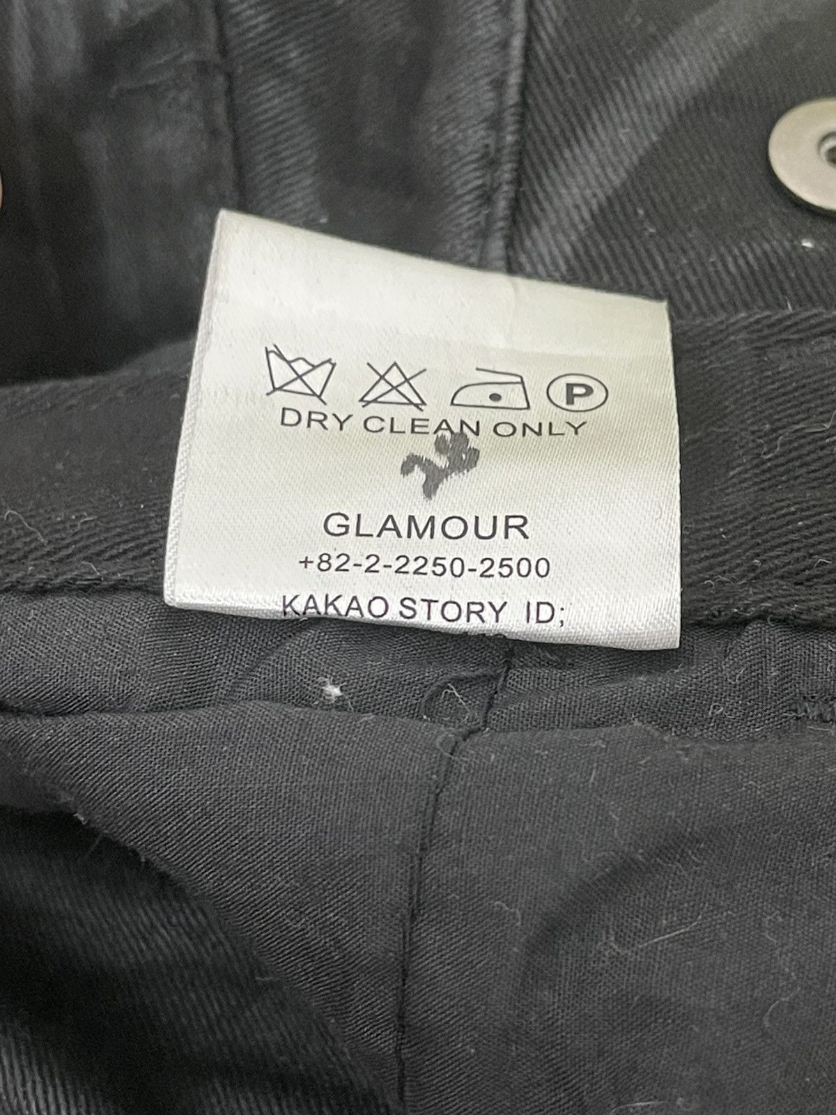 Japanese Brand Cargo Skinny Stretch Glamour Cotton Waxed Gas Mask 8🟦8 Size US 30 / EU 46 - 20 Thumbnail