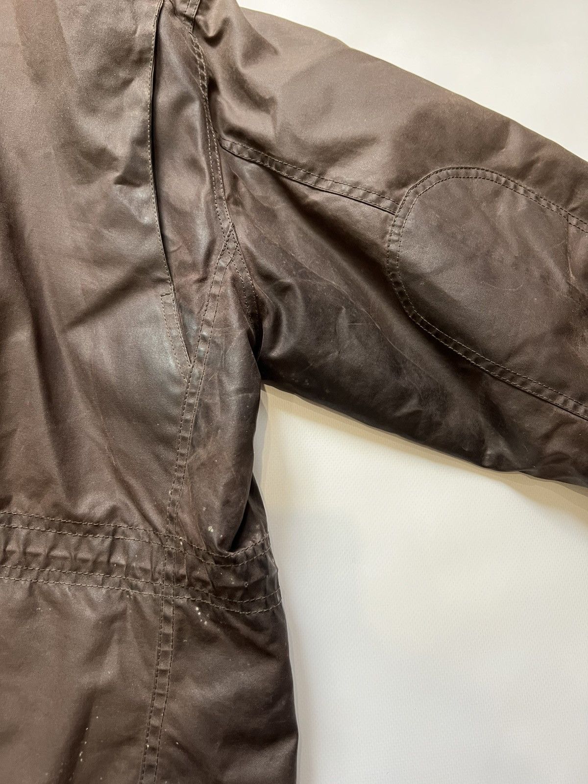 Barbour Barbour Brown Waxed Jacket Sapper Vintage Size US XL / EU 56 / 4 - 12 Thumbnail