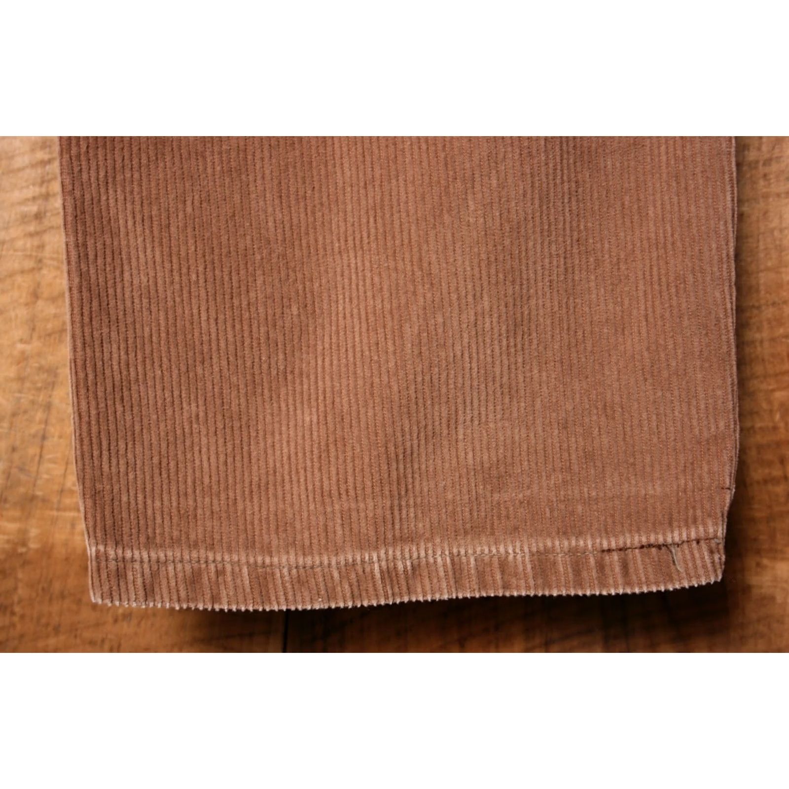 Vintage VINTAGE Whats Happening? Brown Corduroy High Rise Straight Leg Pants 33x30 Mens Pants Corduroy 90s Size US 33 - 5 Thumbnail