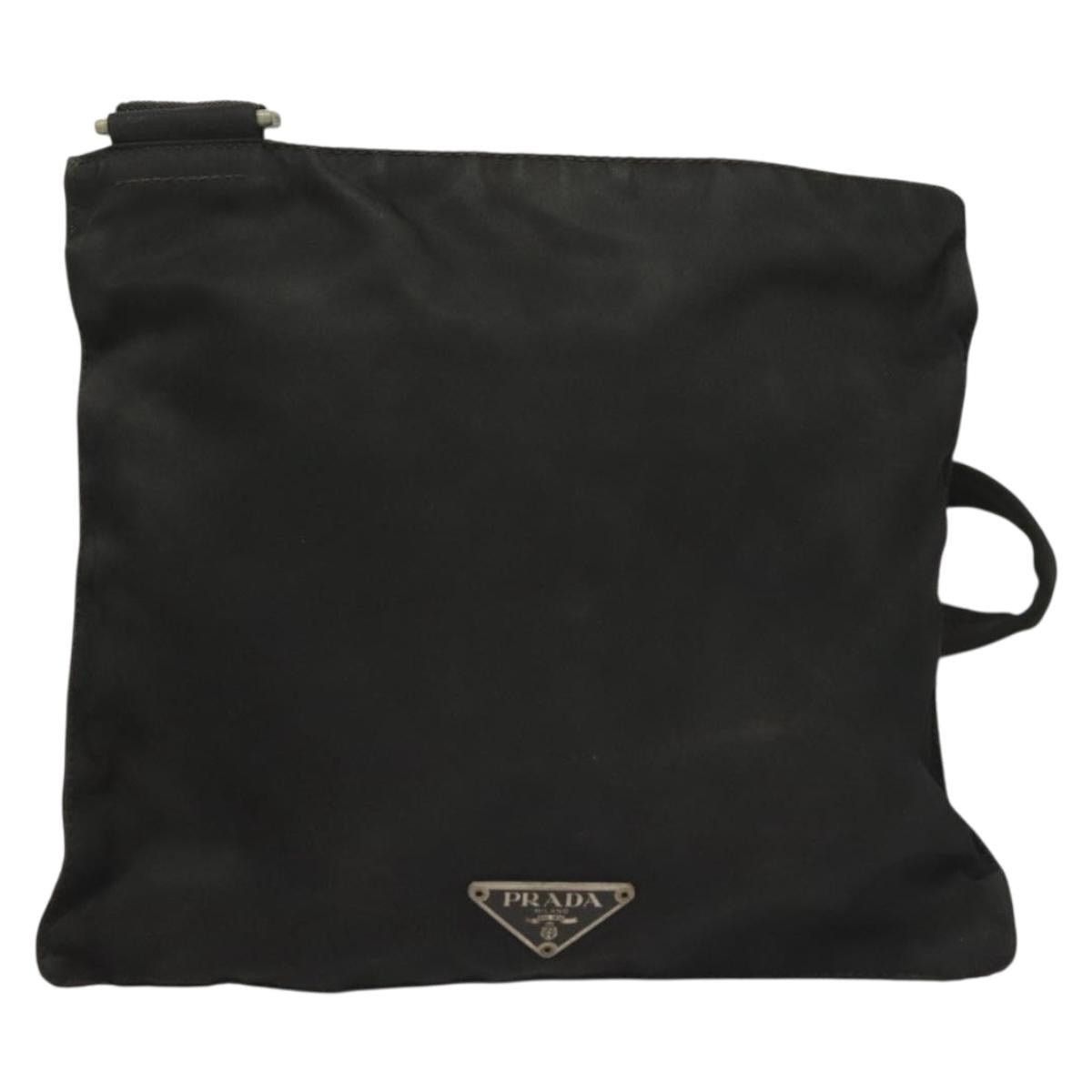 Prada PRADA Shoulder Bag Nylon Black Silver Size ONE SIZE - 2 Thumbnail