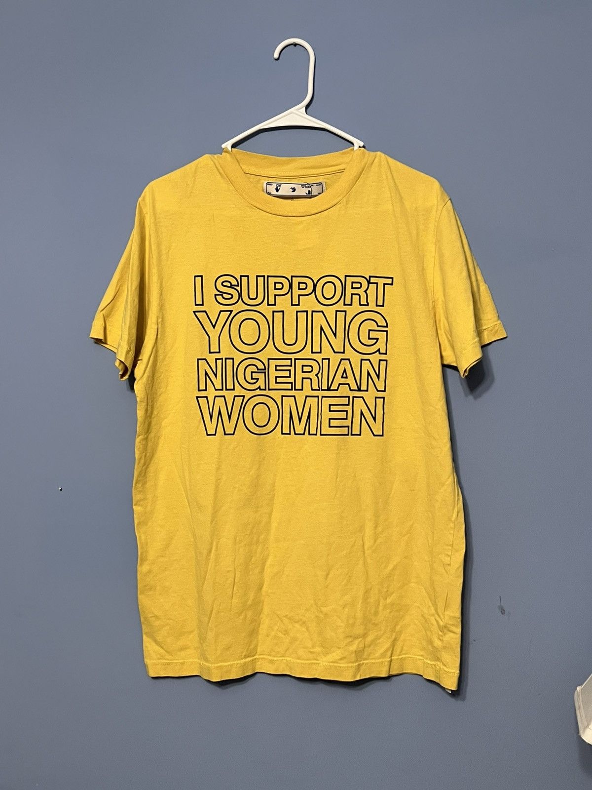 Off-White Off-White “I Support Young Nigerian Women” t-shirt Size US M / EU 48-50 / 2 - 1 Thumbnail