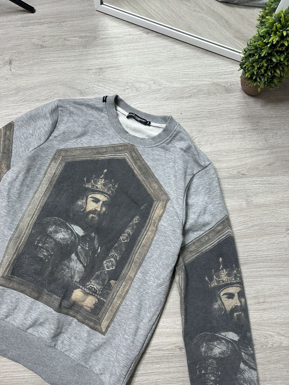 Dolce & Gabbana Dolce&Gabbana King Federico Crew Neck Rare Size US M / EU 48-50 / 2 - 2 Thumbnail