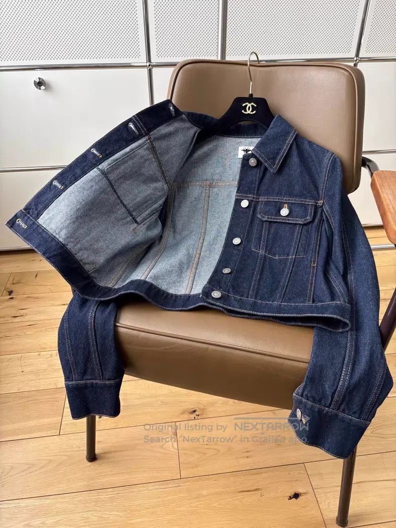 Dior Dior Dark blue two-pocket short denim jacket Size XS / US 0-2 / IT 36-38 - 5 Thumbnail