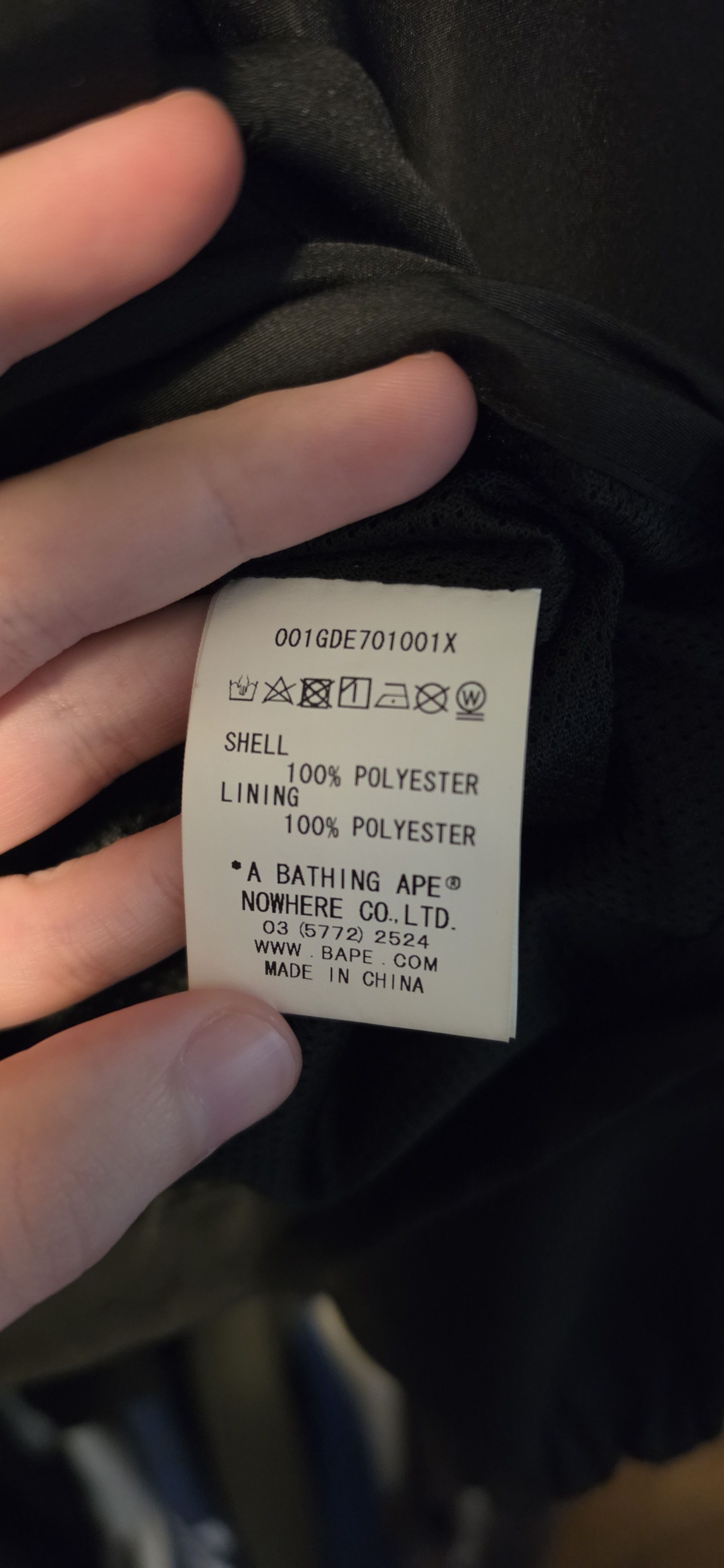 Bape Bape Track Jacket Summer Bag 2018 Size US L / EU 52-54 / 3 - 6 Thumbnail