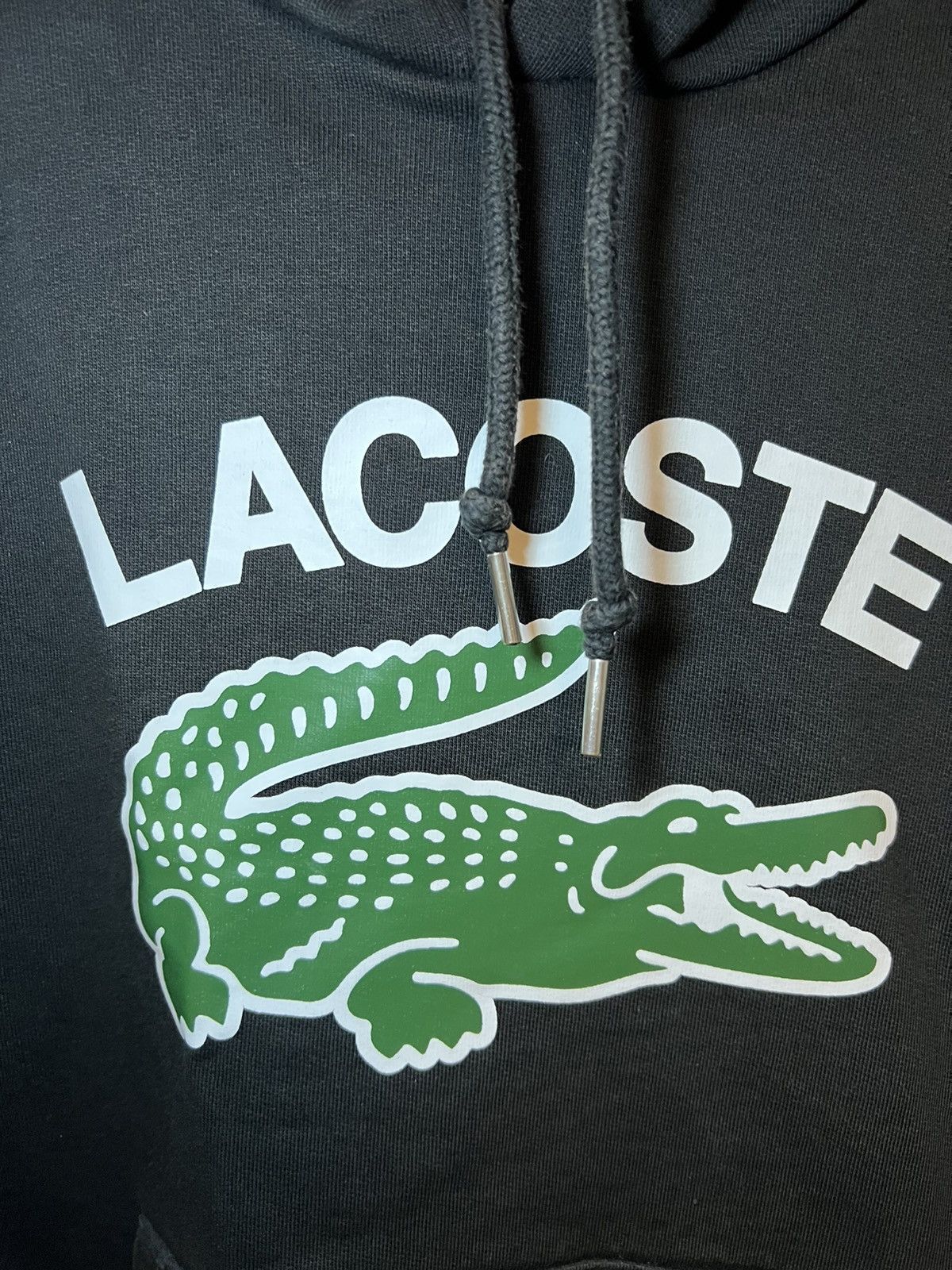 Lacoste Lacoste classic fit big logo print pullover hoodie Size US XL / EU 56 / 4 - 5 Thumbnail