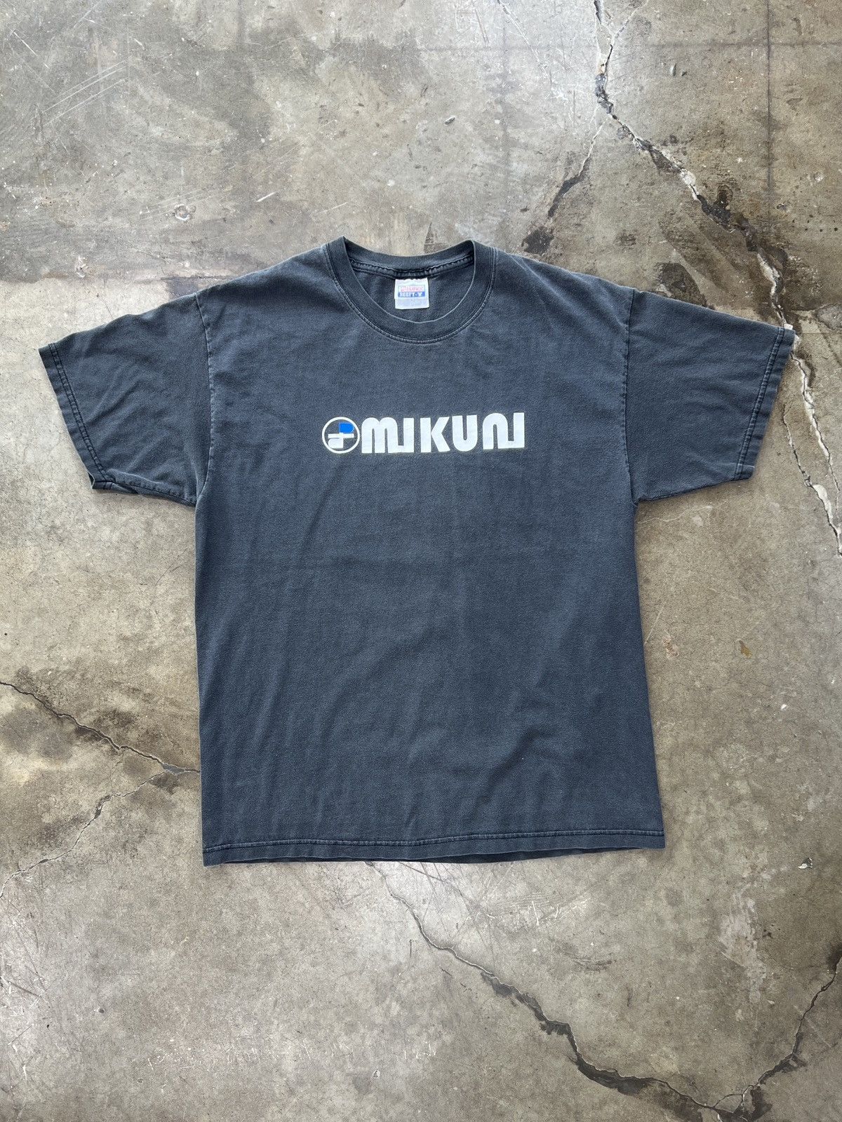 Vintage Vintage Mikuni Graphic Logo Tee Large Size US L / EU 52-54 / 3 - 2 Thumbnail