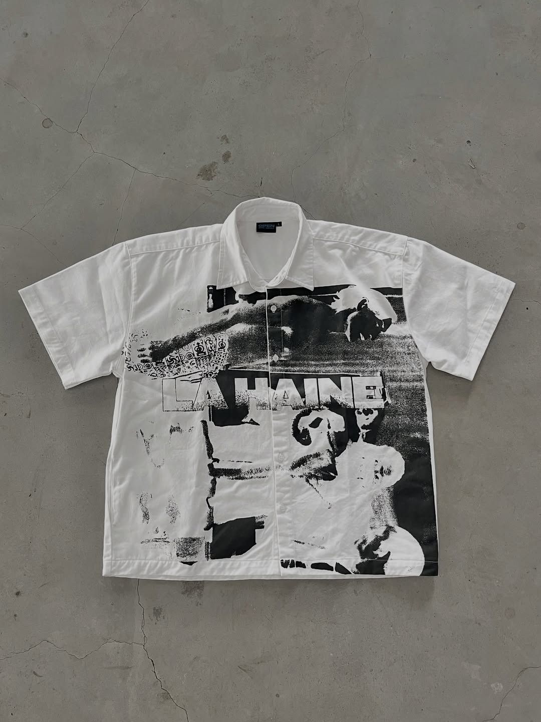 La Haine - White Tees Print