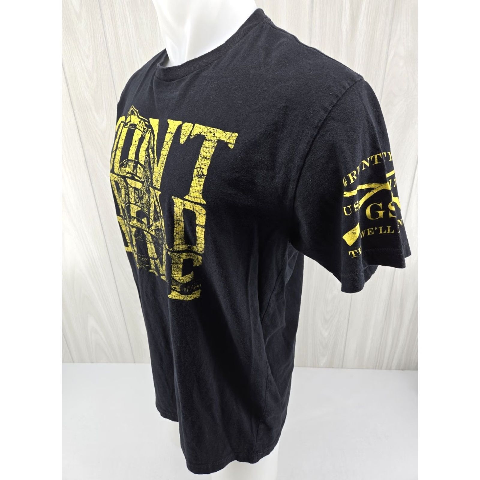 Logo 7 Grunt Style T‑Shirt Men Large Black Don't Tread On Me Logo Short Sleeve Size US L / EU 52-54 / 3 - 5 Thumbnail