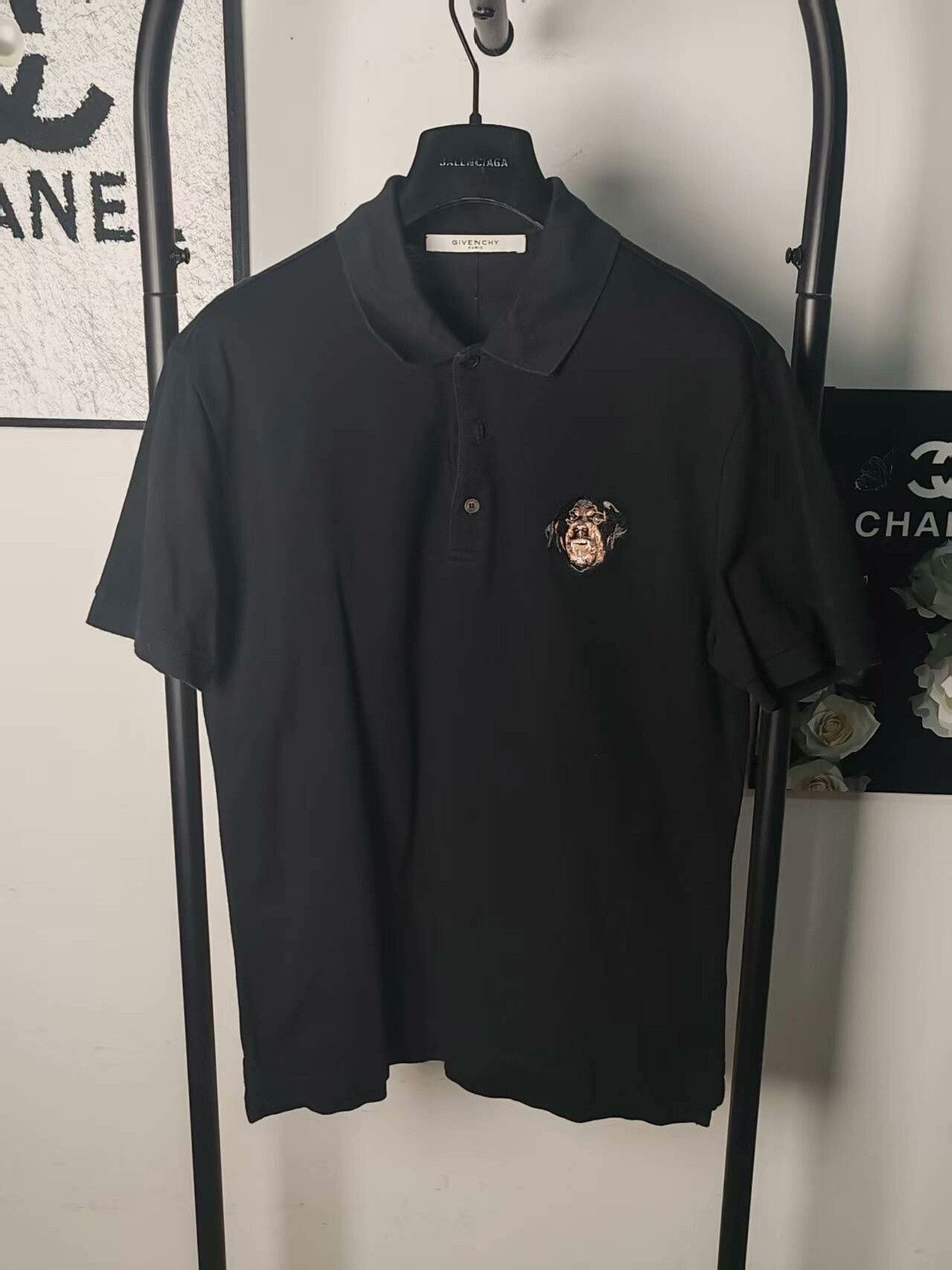 Givenchy Givenchy Dog Head Short Sleeve Shirt Size US S / EU 44-46 / 1 - 1 Thumbnail