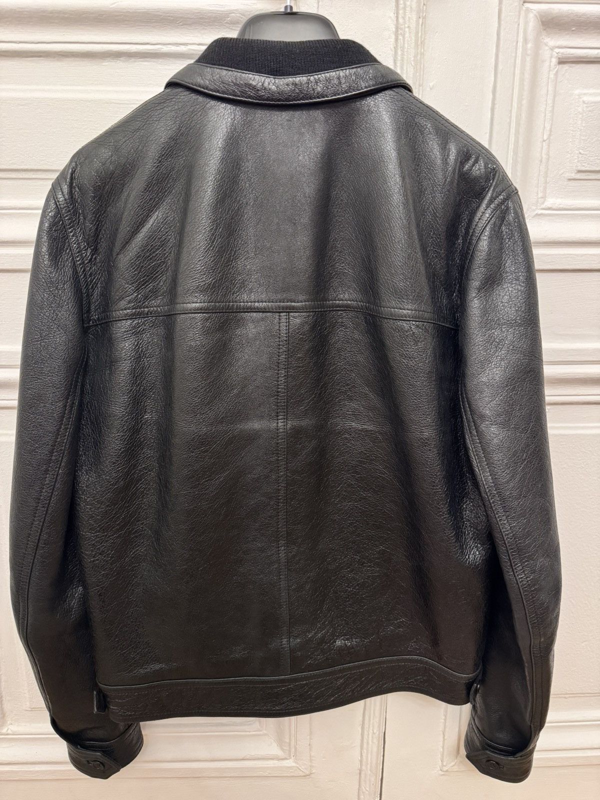 Saint Laurent Paris Hedi Slimane Saint Laurent Trapper leather jacket Size US M / EU 48-50 / 2 - 6 Thumbnail