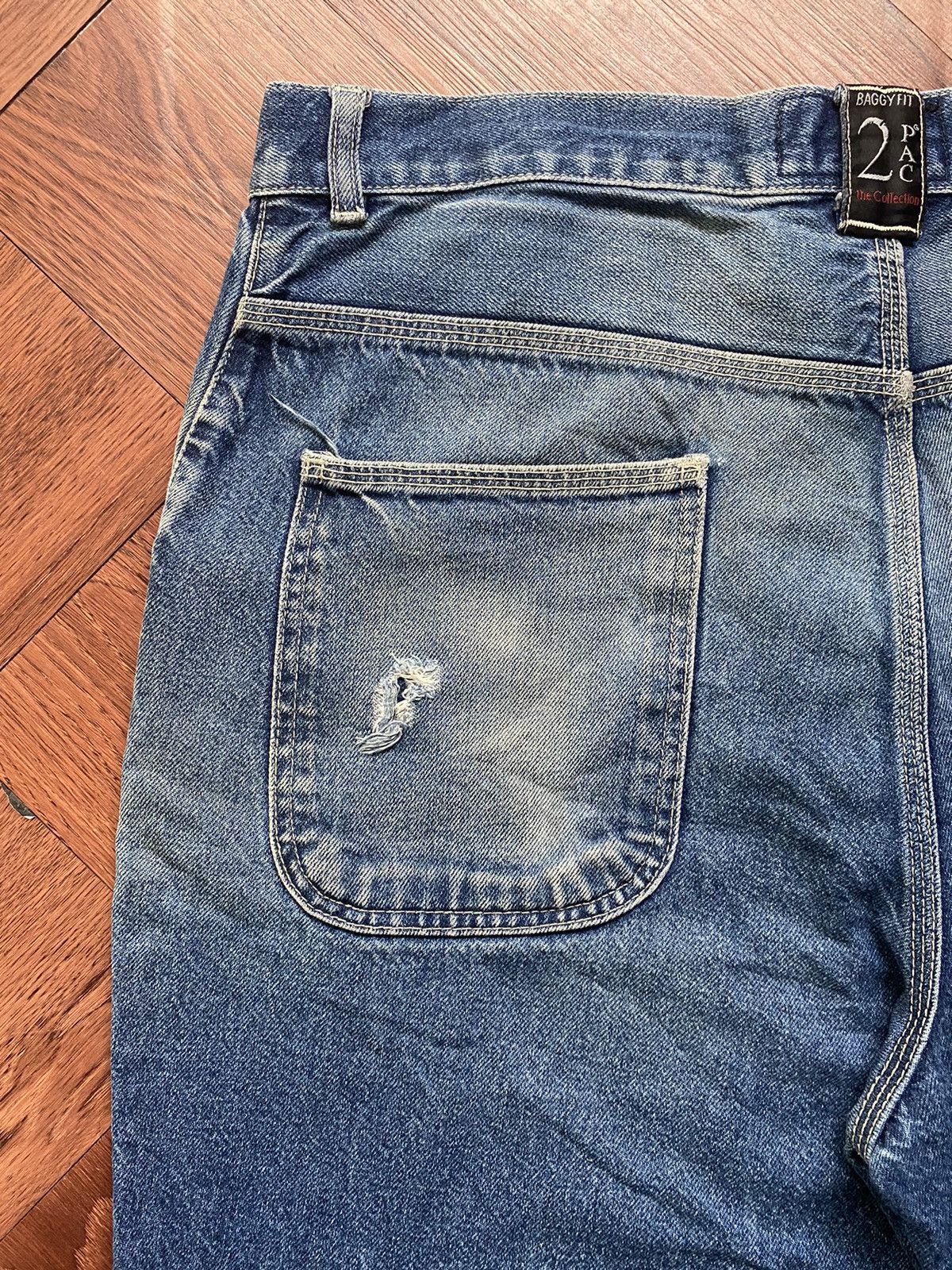 Vintage Vintage 2pac Collection Baggy Jeans Size US 36 / EU 52 - 12 Thumbnail