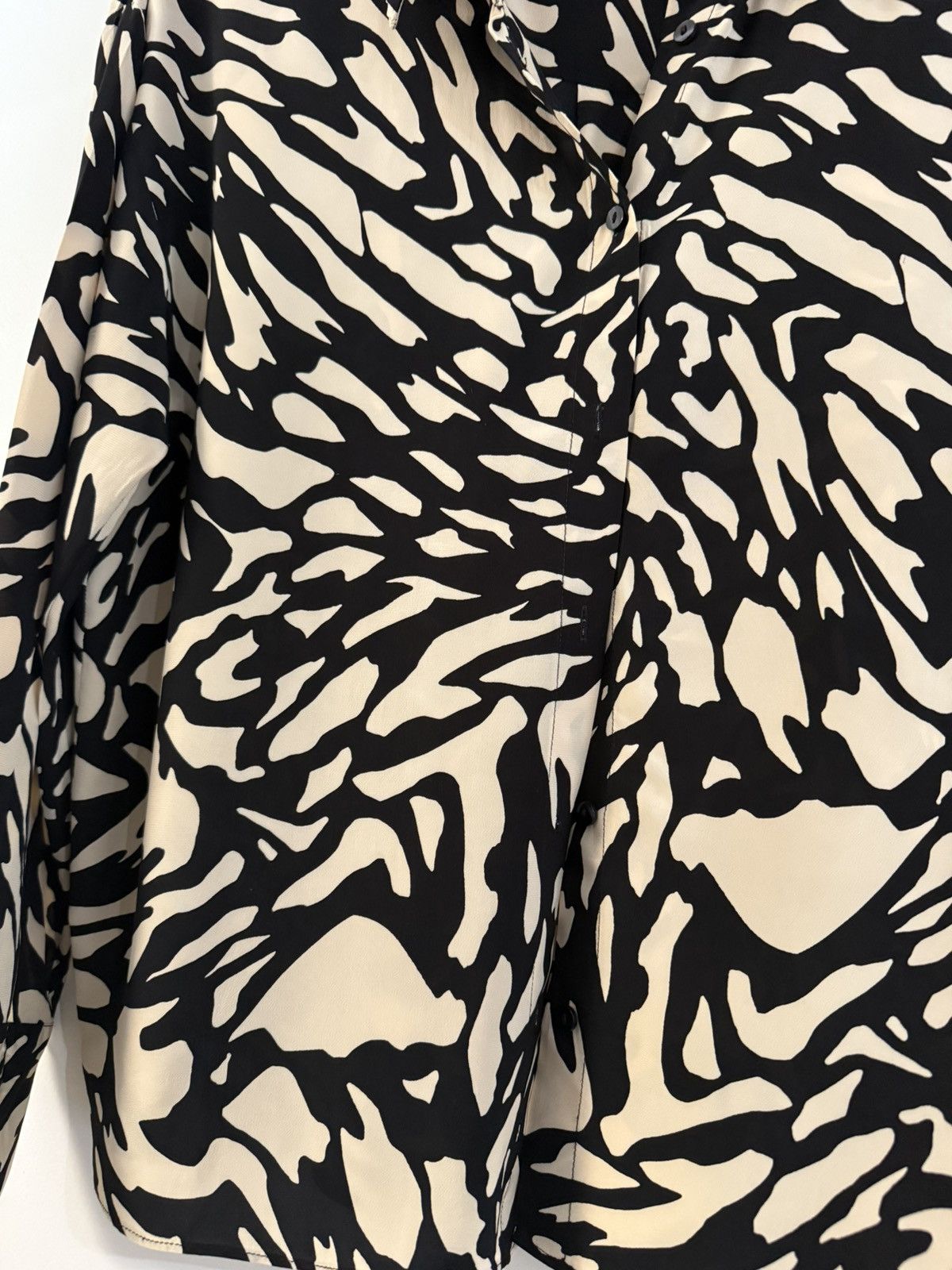 ba&sh Ba&sh Gala Graphic Print Blouse Size 2/M Size XS / US 0-2 / IT 36-38 - 6 Thumbnail