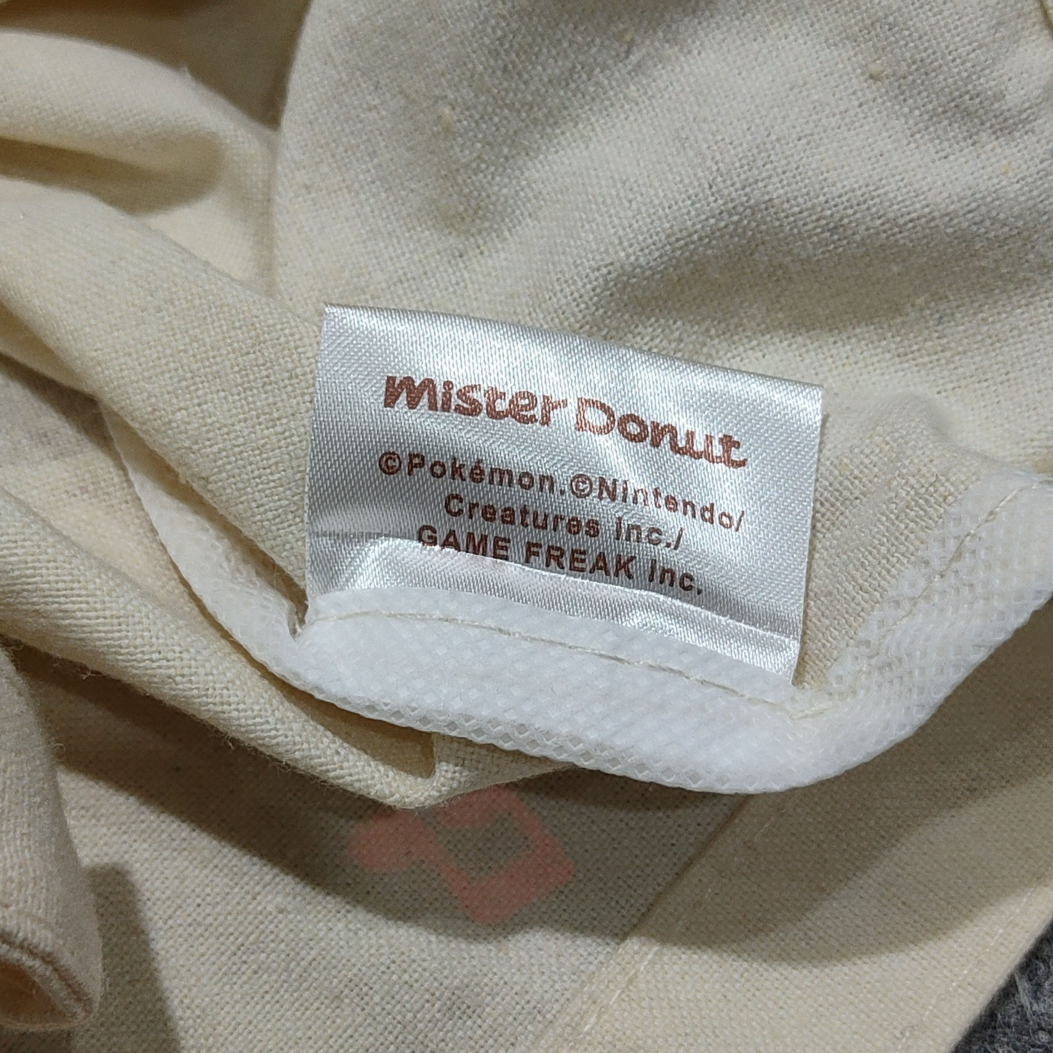 Pokemon 🔥Mister Donut x Pokemon/Nintendo bag Size ONE SIZE - 3 Thumbnail