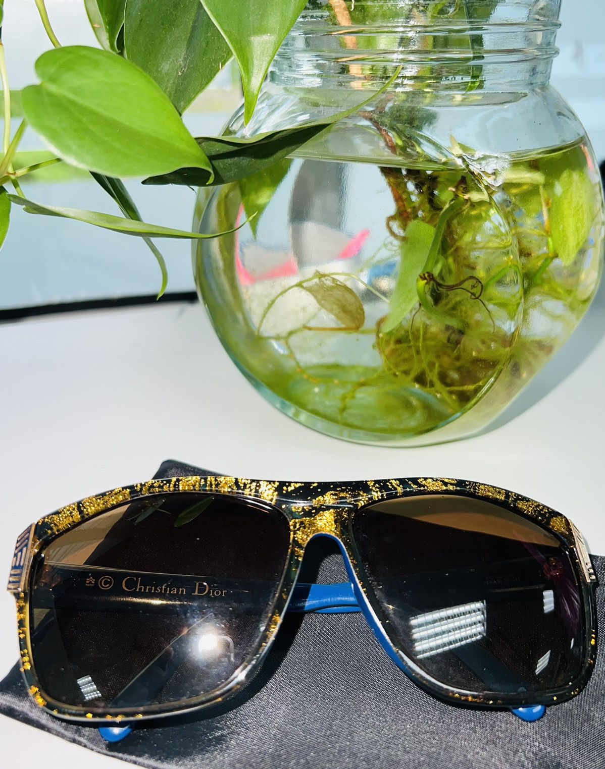 Dior Vintage Christian Dior Sunglasses Size ONE SIZE - 1 Thumbnail